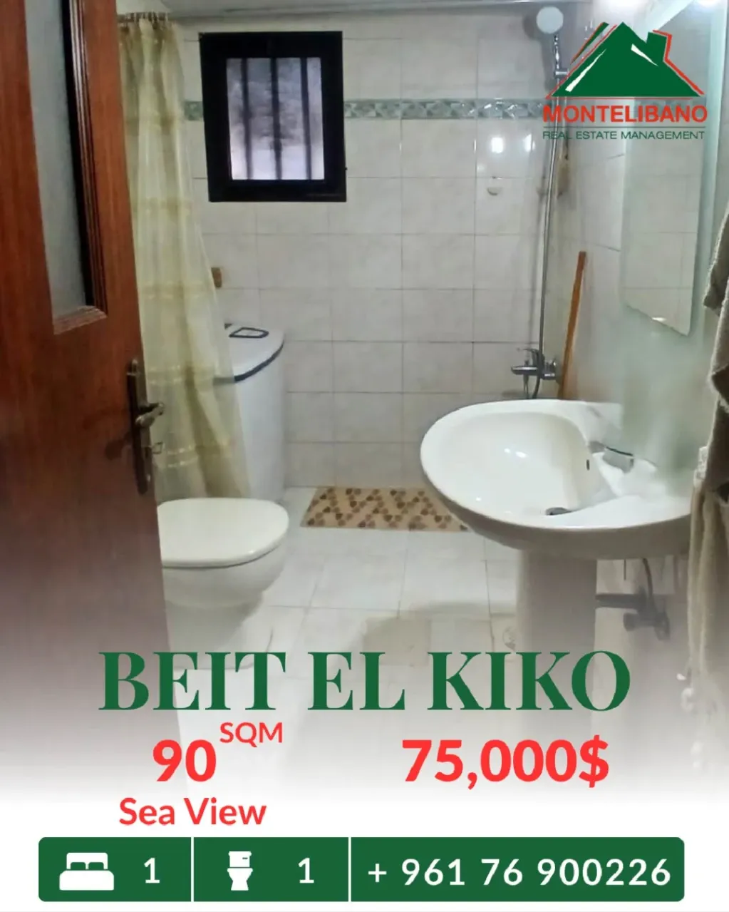 Apartment for sale in Beit El Kiko, Lebanon