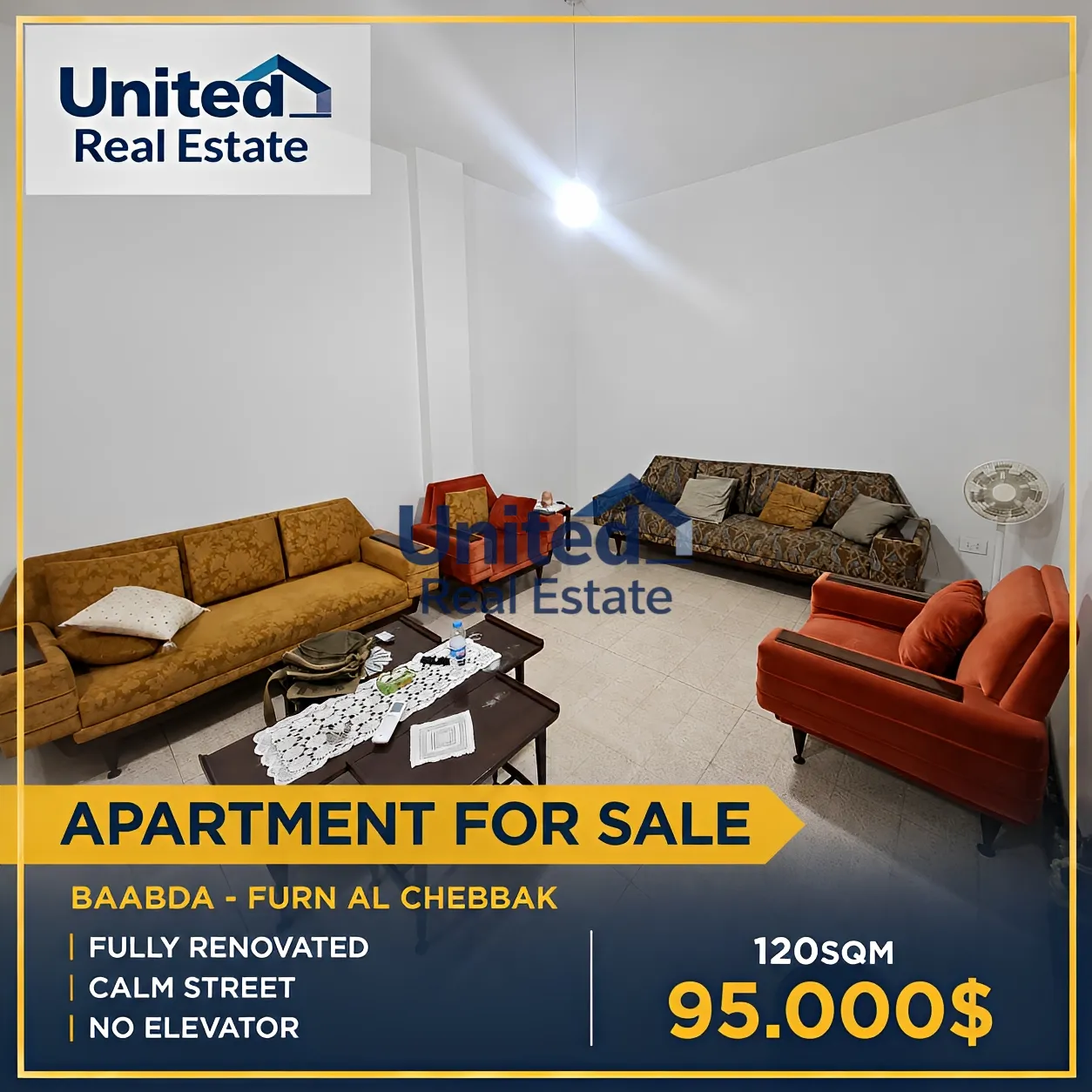 Apartment for sale in Forn el chebbak, lebanon