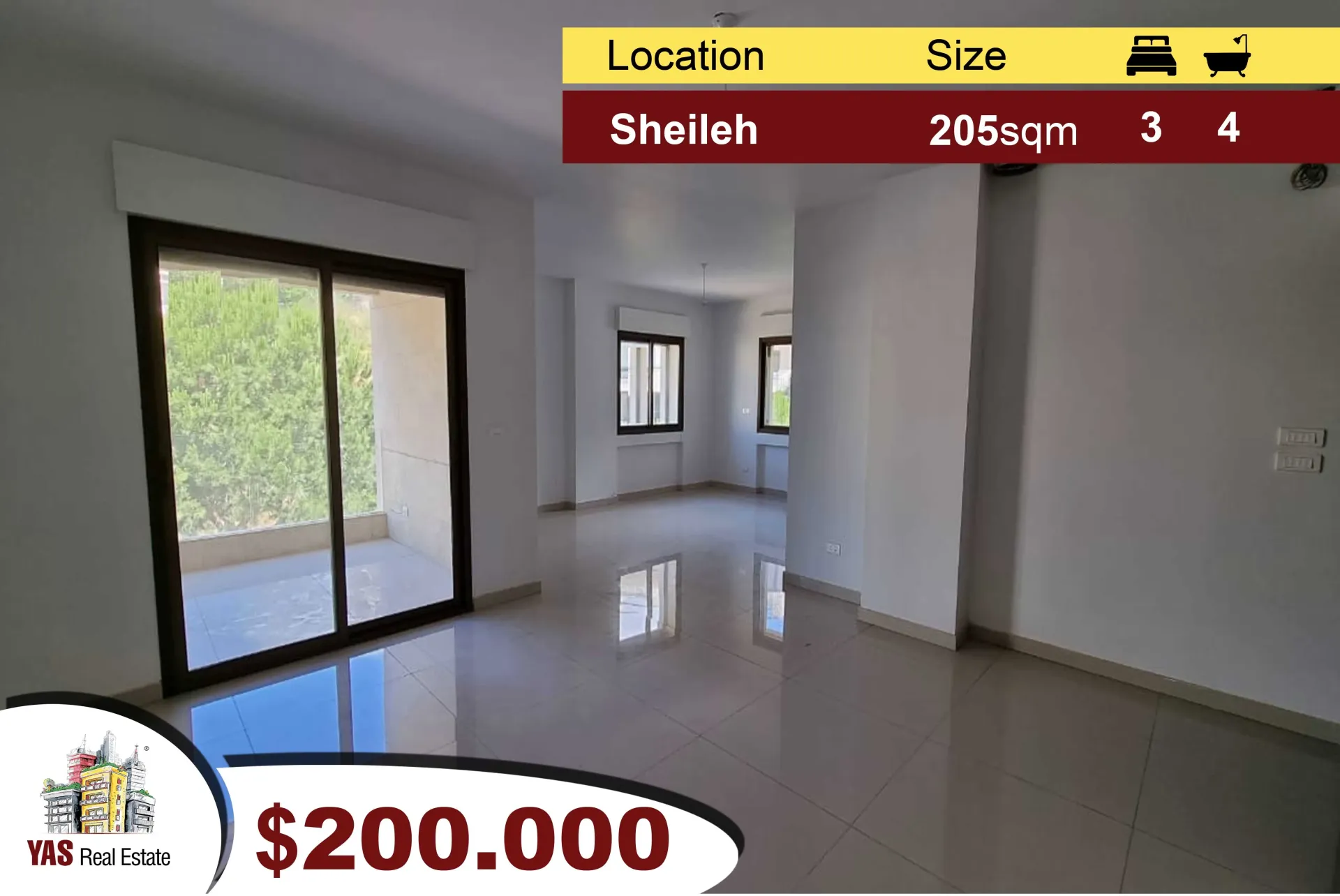 Apartment for Sale in Sehaile - 3 bed, 4 bath