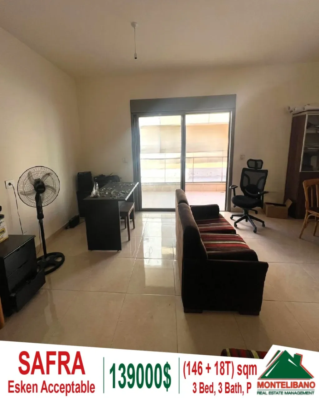 Apartment for sale in Safra, Lebanon