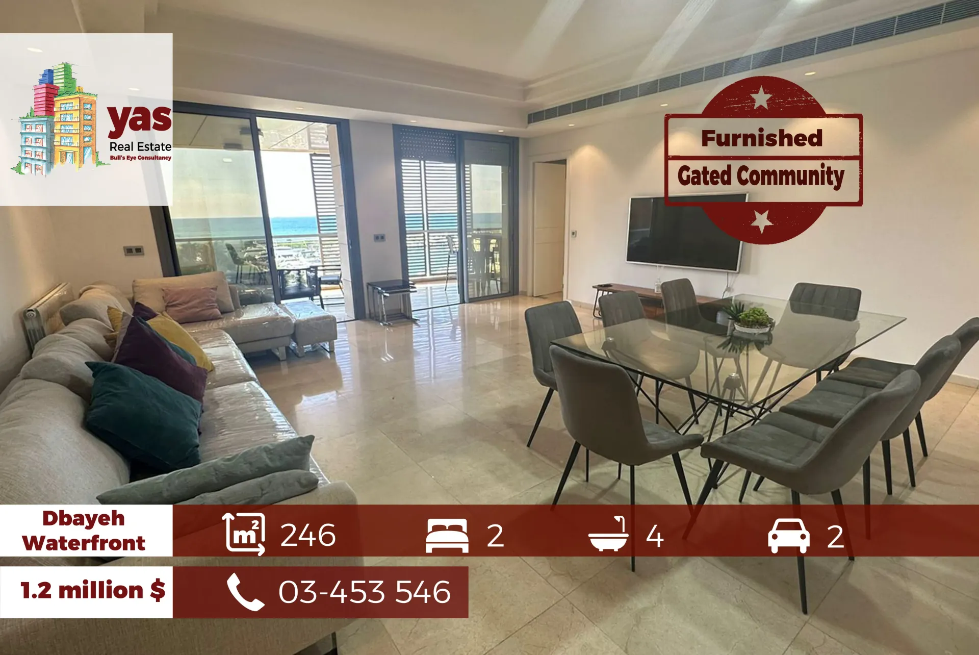 Apartment for Sale in Dbayeh