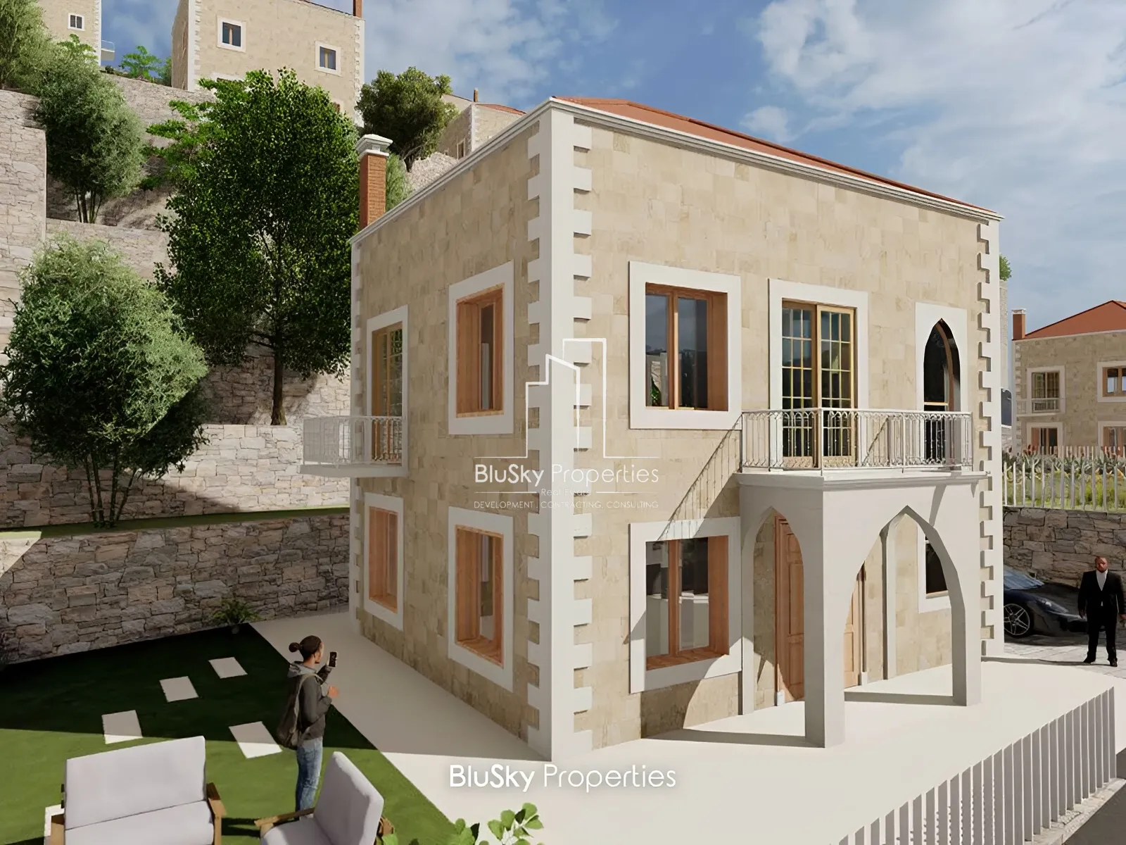 Villa for Sale in Tannourine - 3 bed, 3 bath