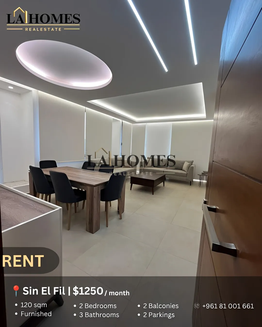 Apartment for rent in Sin el fil, lebanon