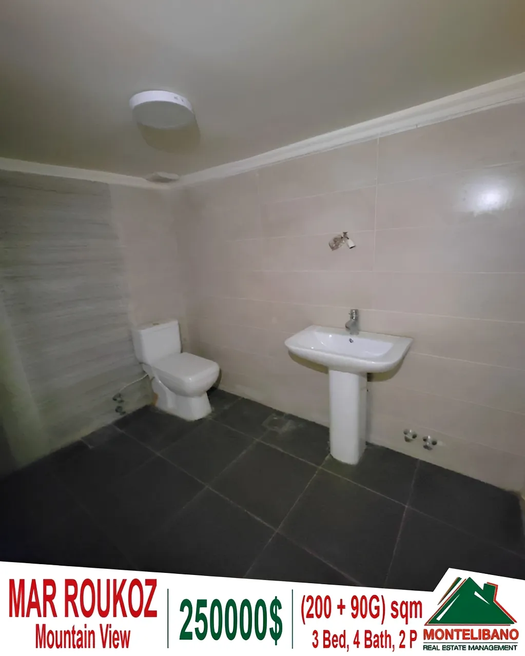 Apartment for sale in Mar Roukouz, Lebanon