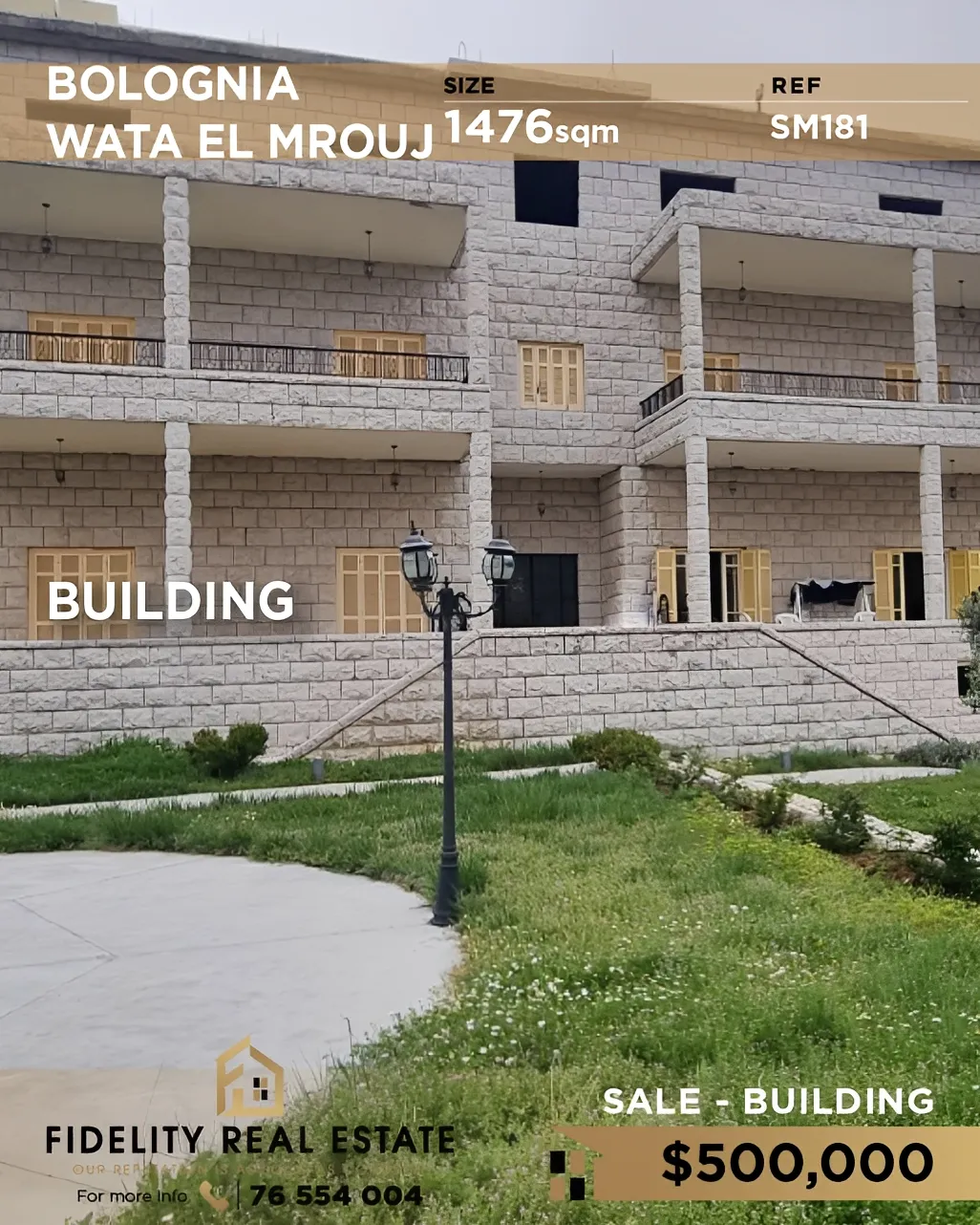 Residential Building for sale in Bolonia, Mrouj