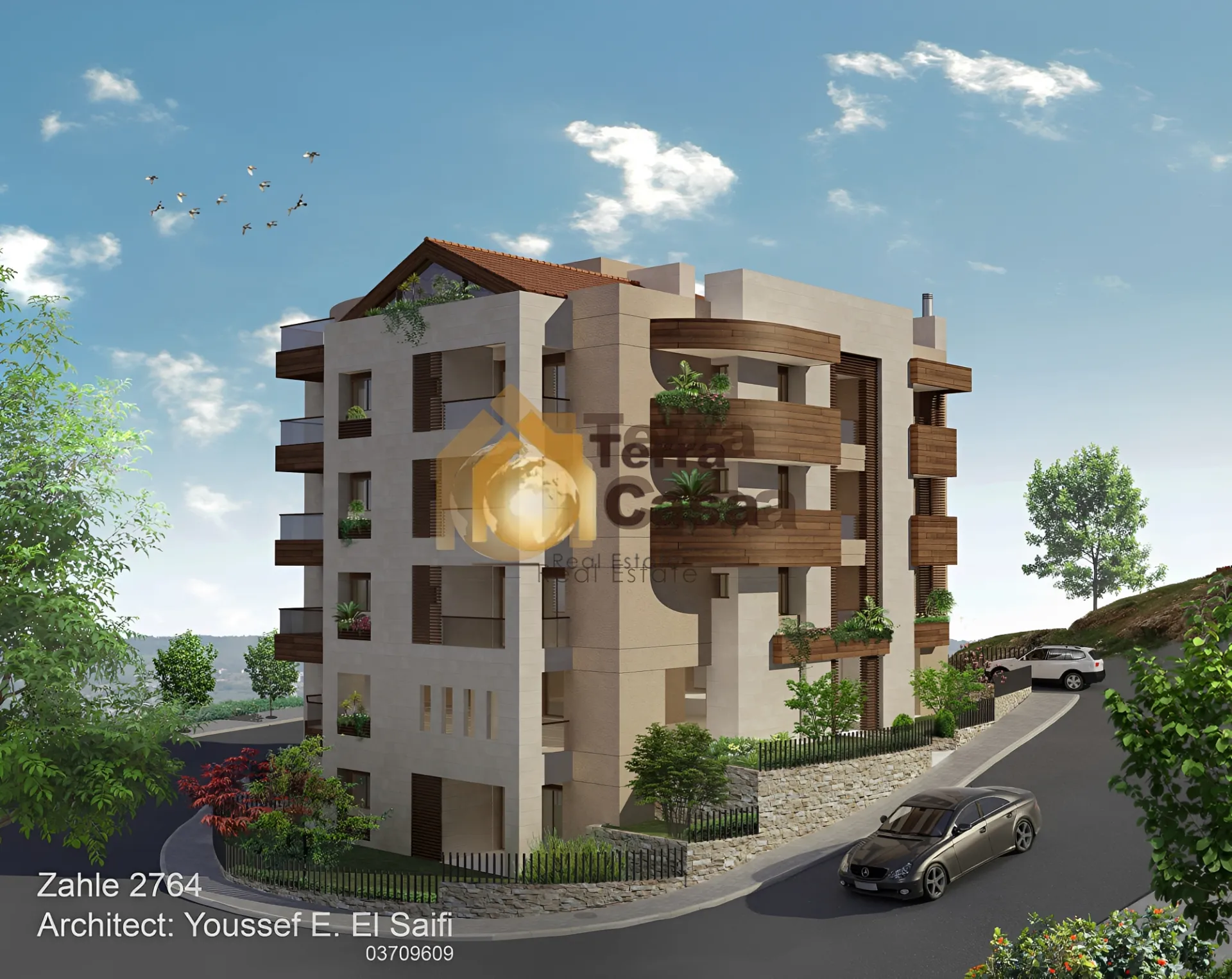Apartment for Sale in Zahle - 3 bed, 4 bath
