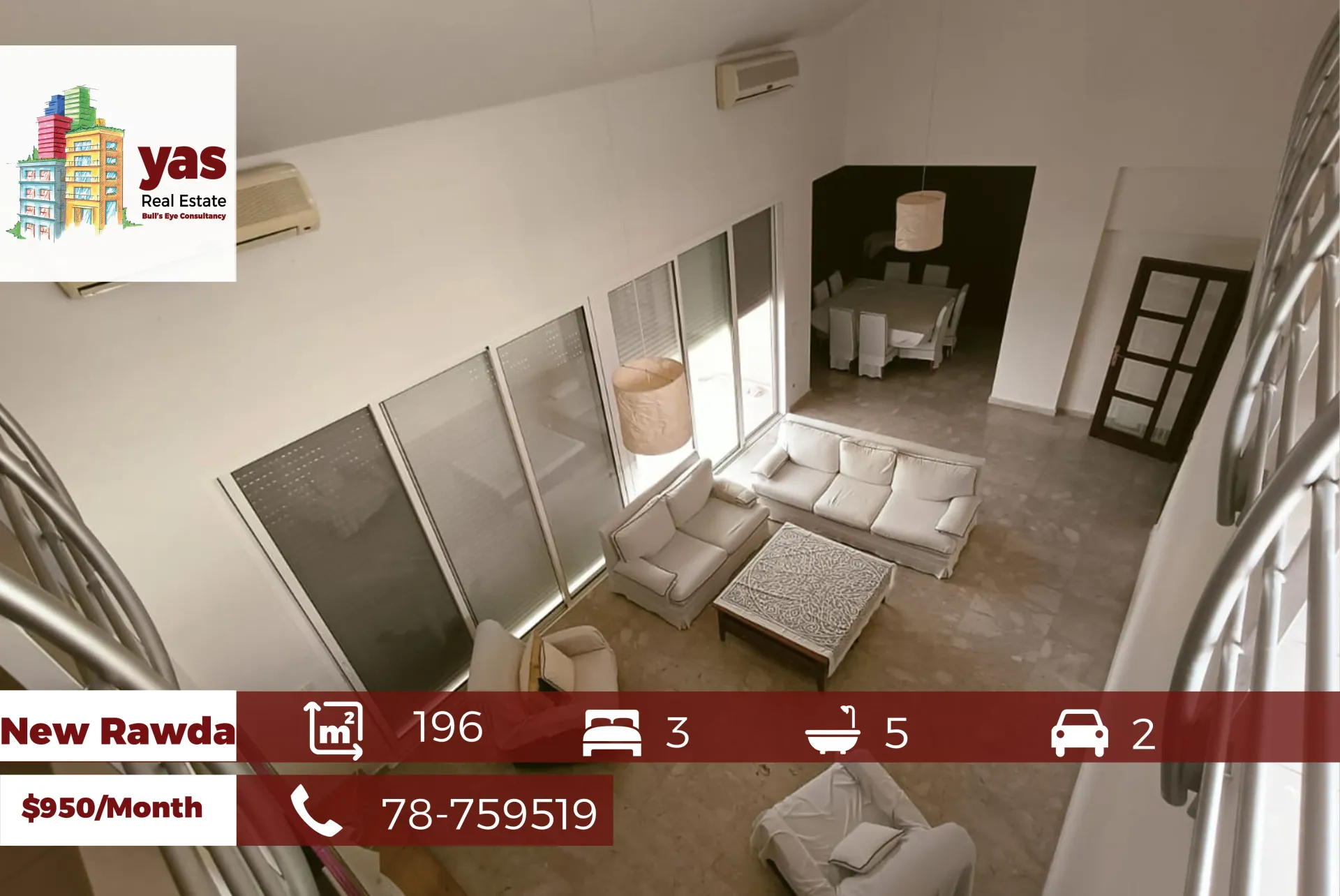 Apartment for Rent in New Rawda