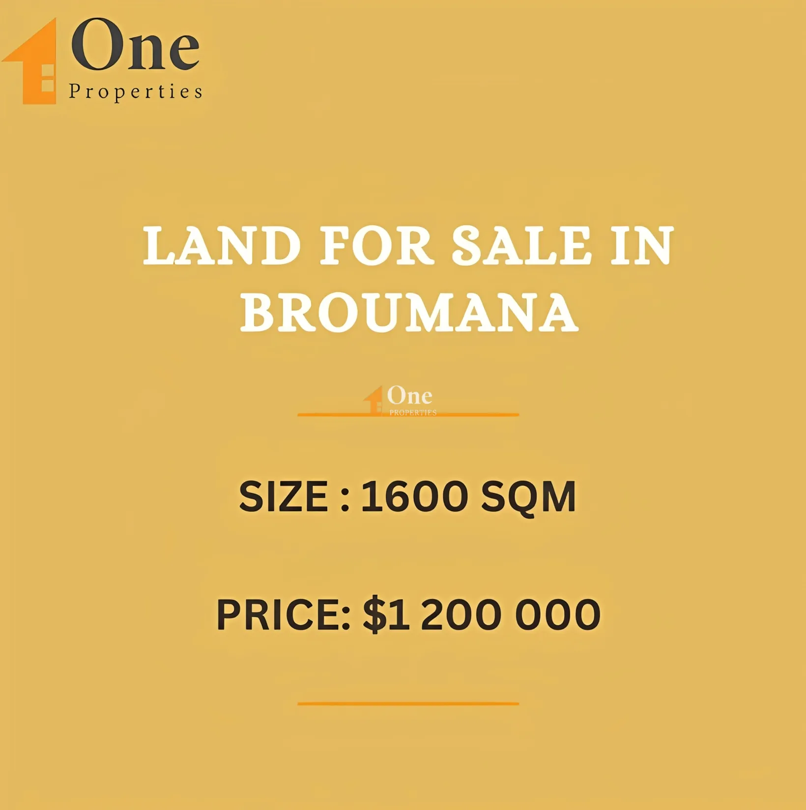Land for sale in Broummana, Lebanon
