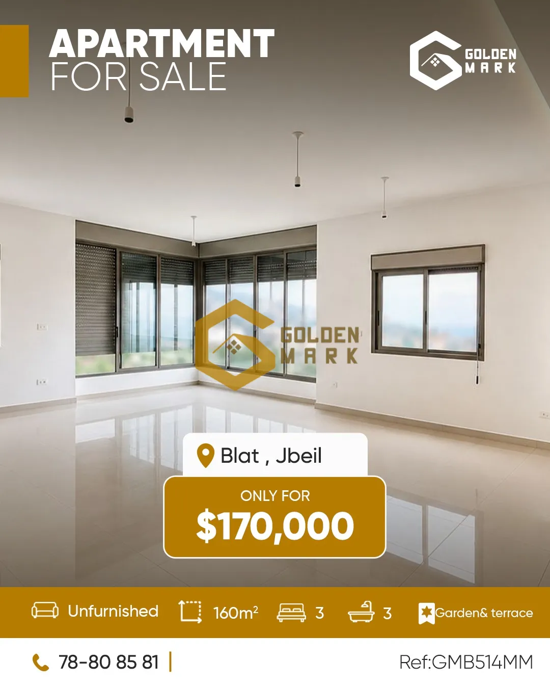 Apartment for Sale in Blat