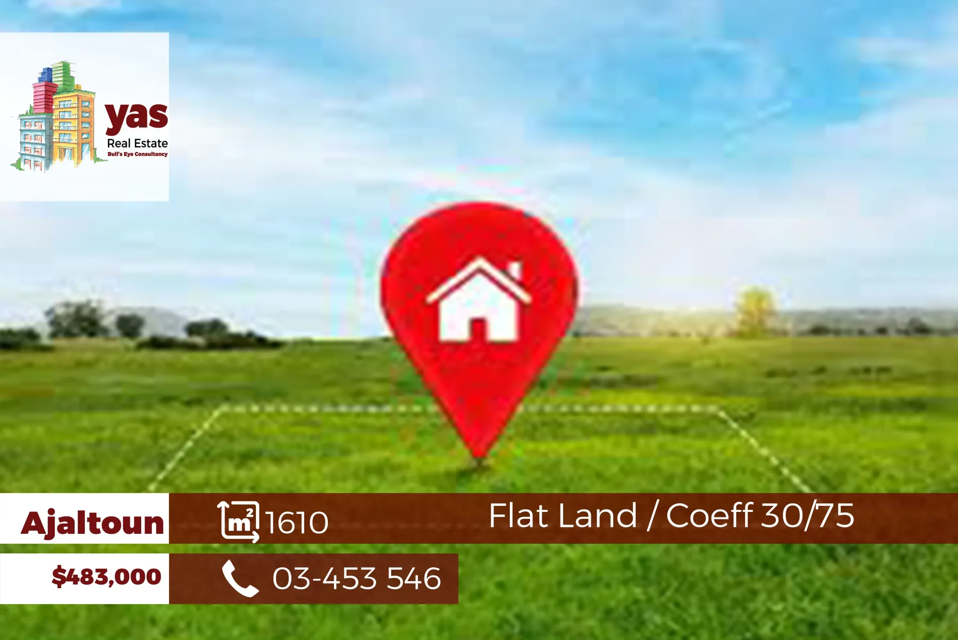 Land for Sale in Ajaltoun