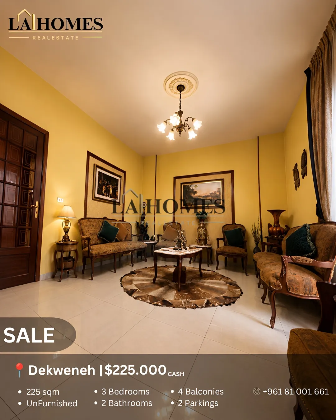 Apartment for sale in Dekwaneh