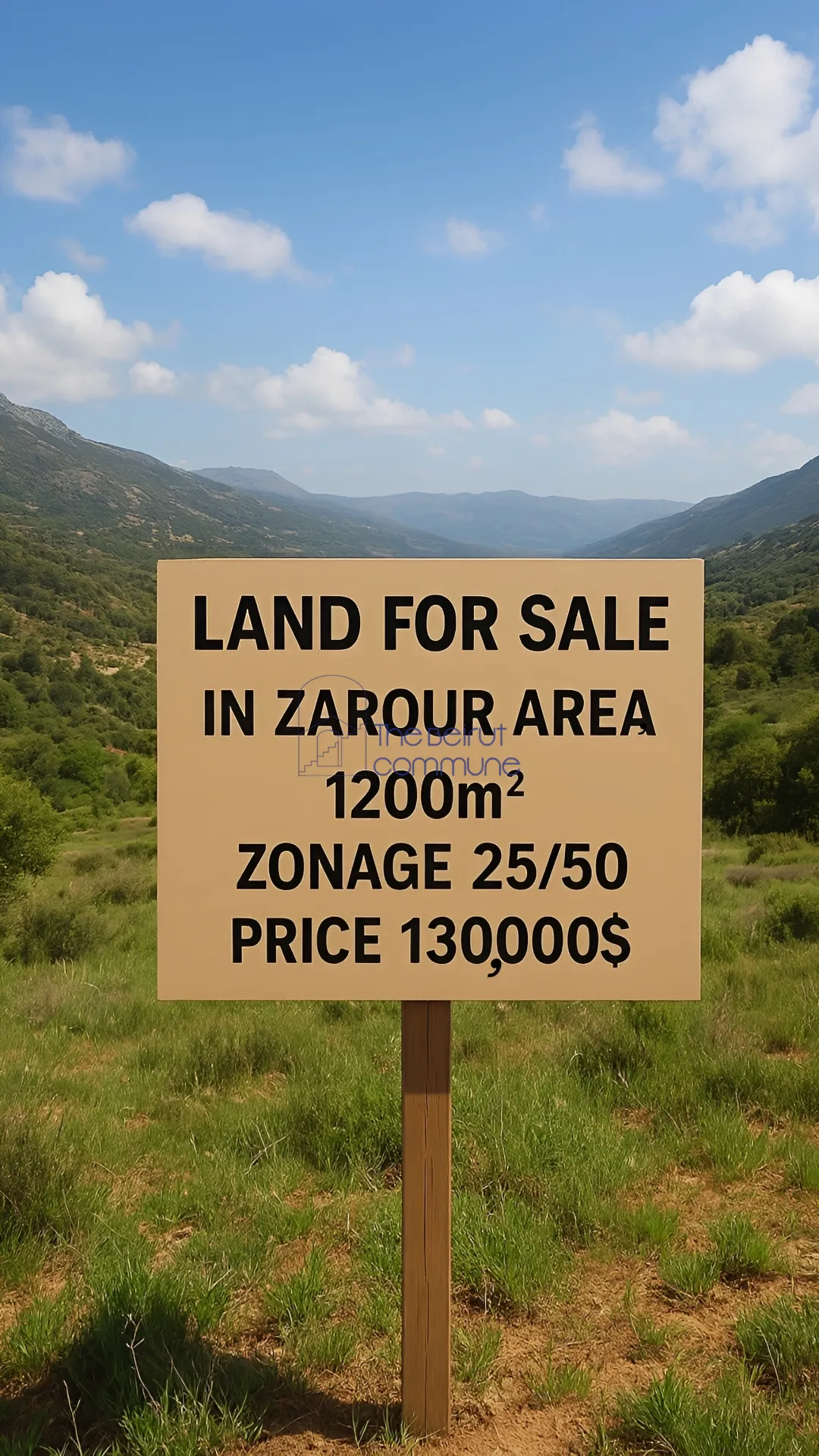 Land in Zaarour, lebanon