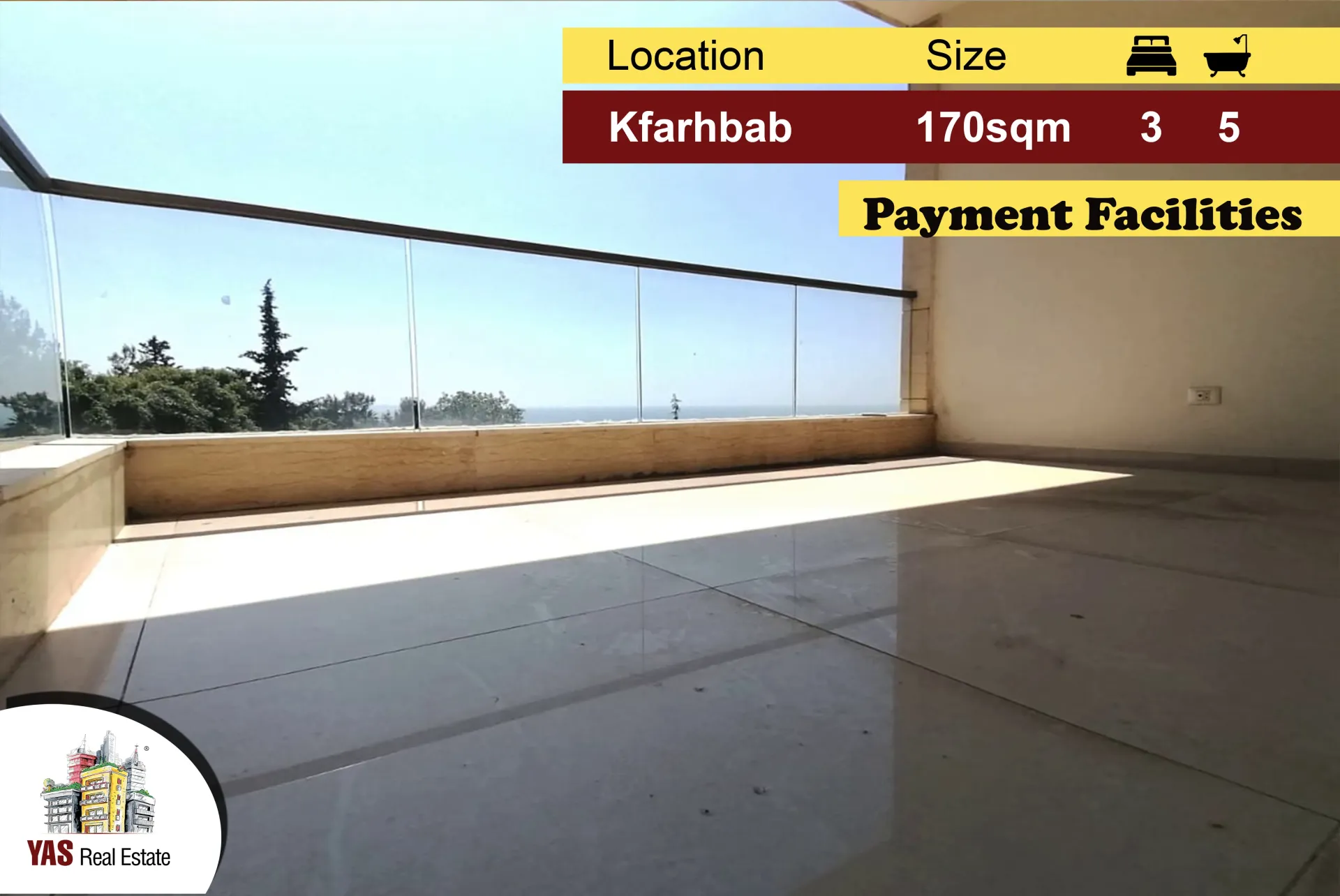 Apartment for Sale in Kfar Hbab