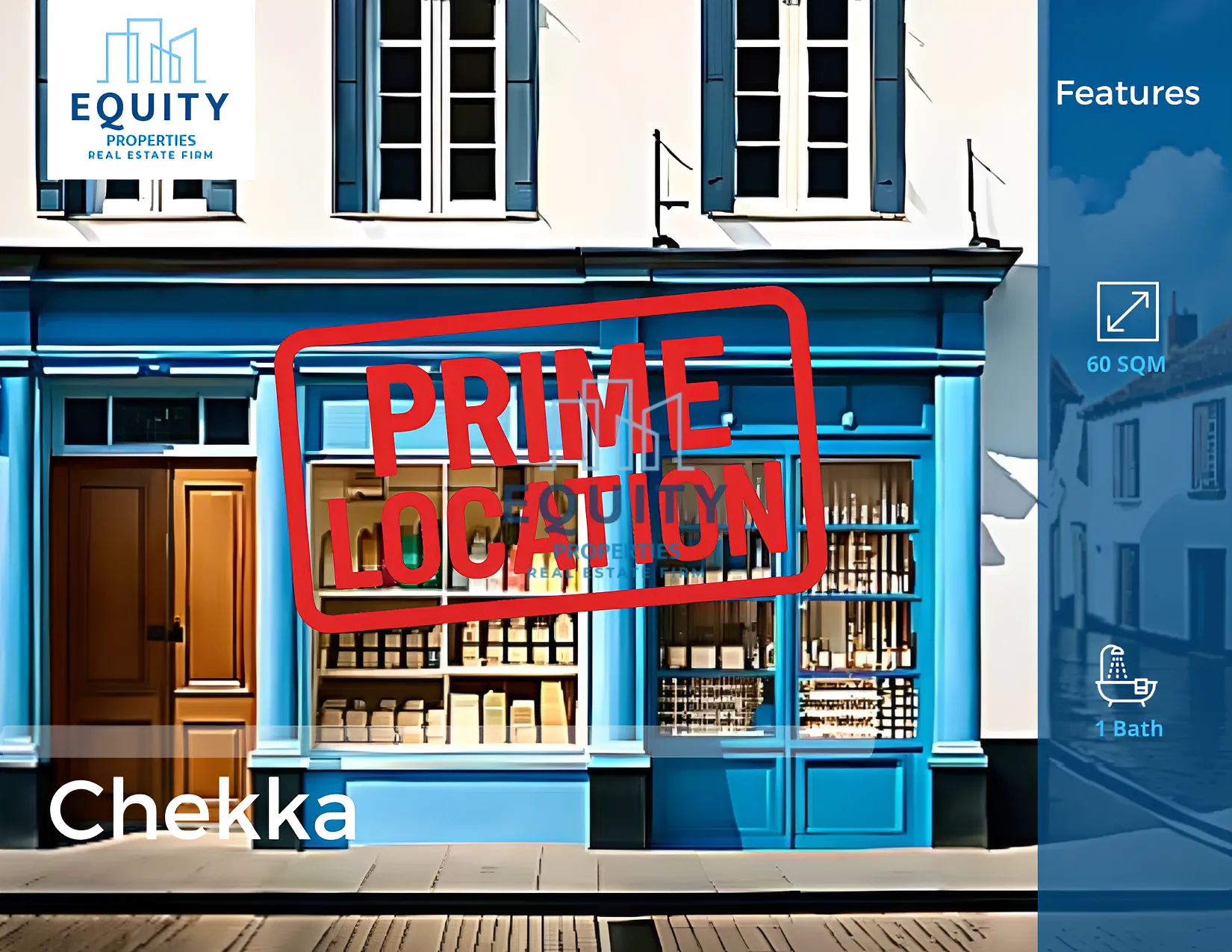 Shop for rent in Chekka