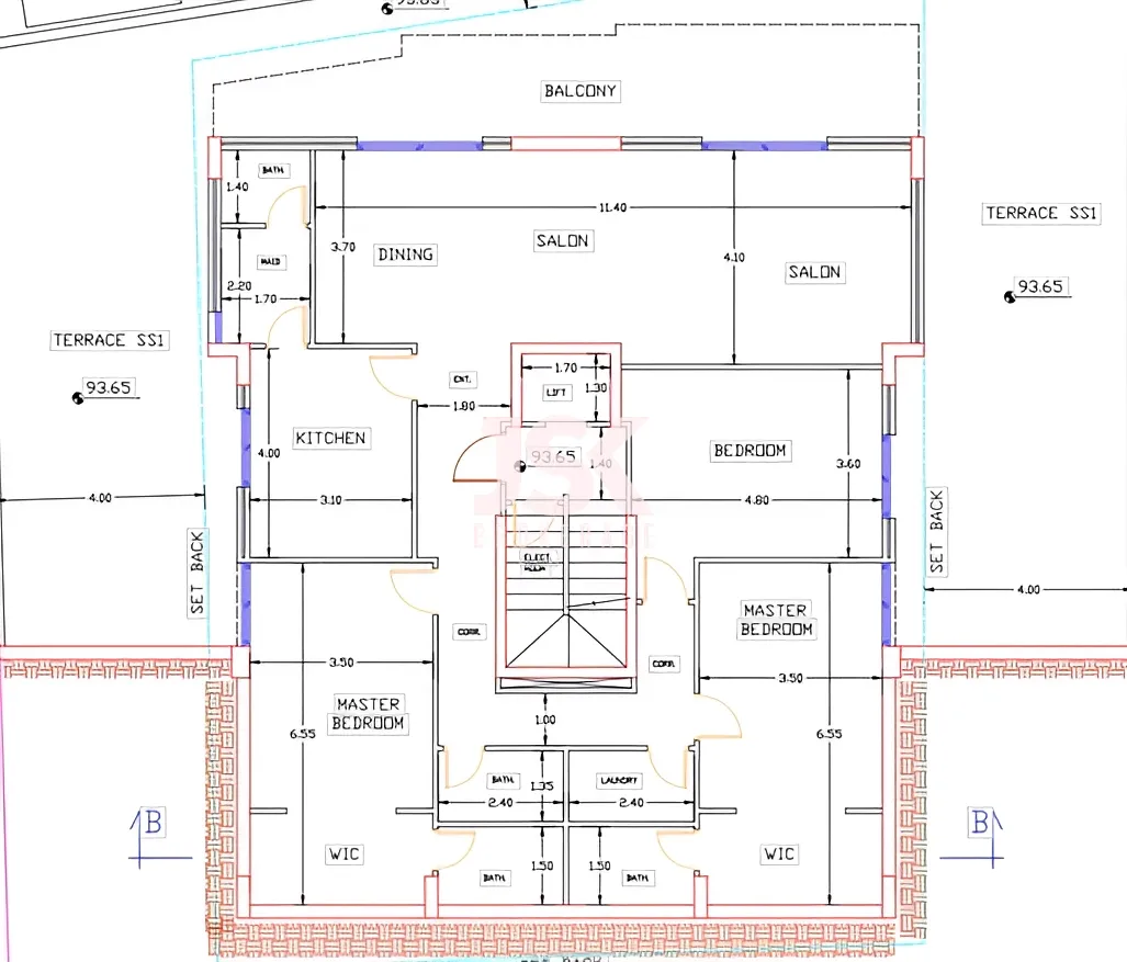 Apartment for Sale in Naqqache - 3 bed