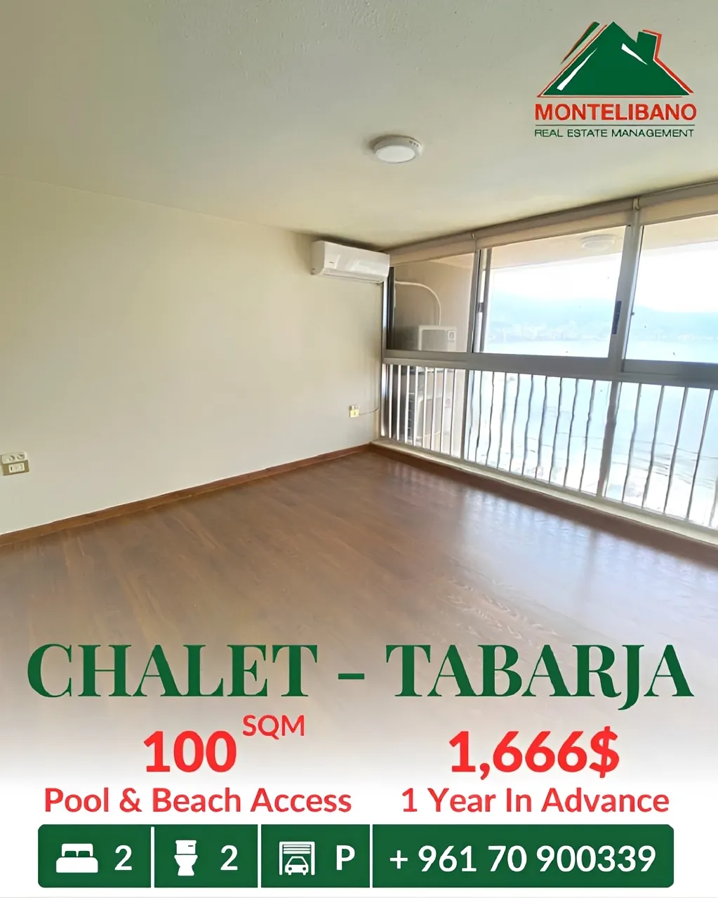 Chalet for rent in Tabarja, Lebanon