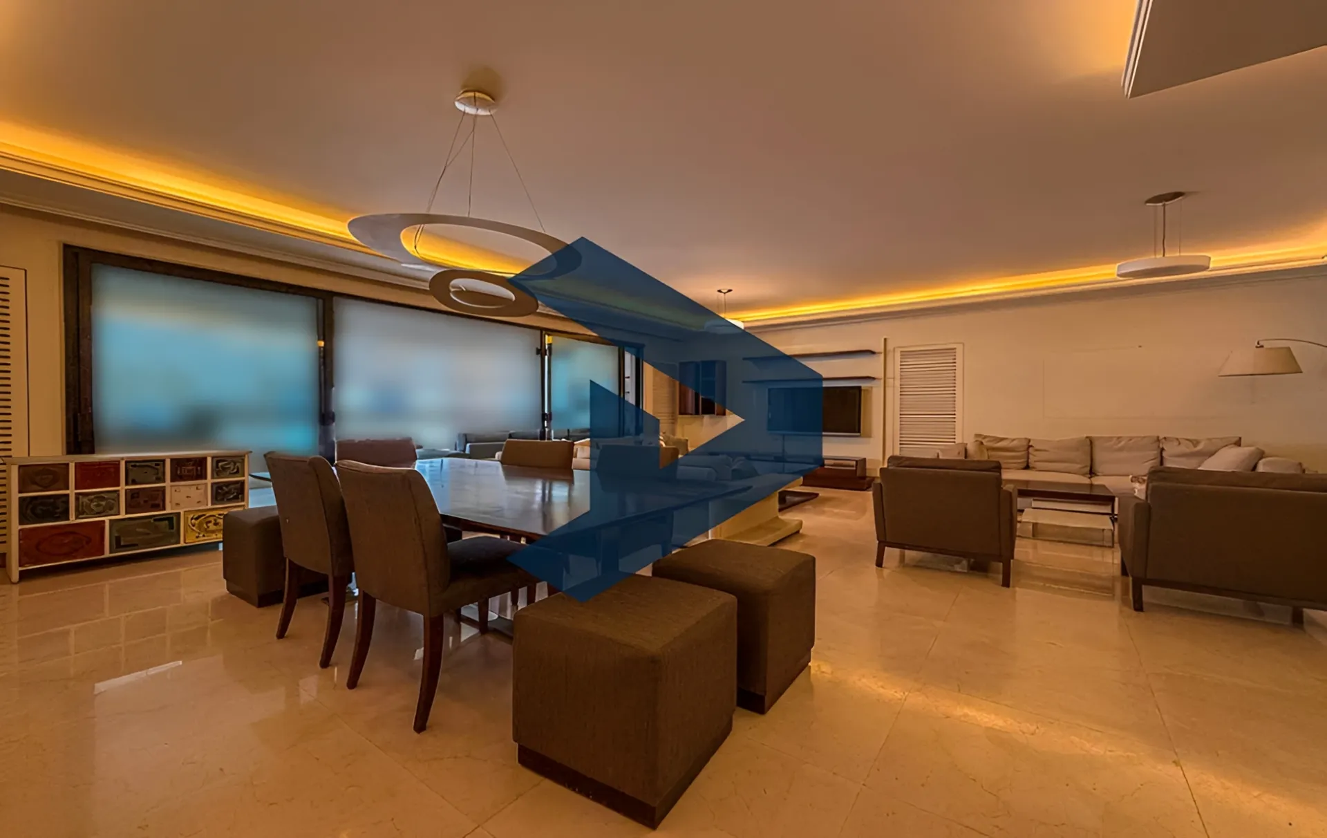 Apartment for rent in Clemenceau, Bayrut, Lebanon