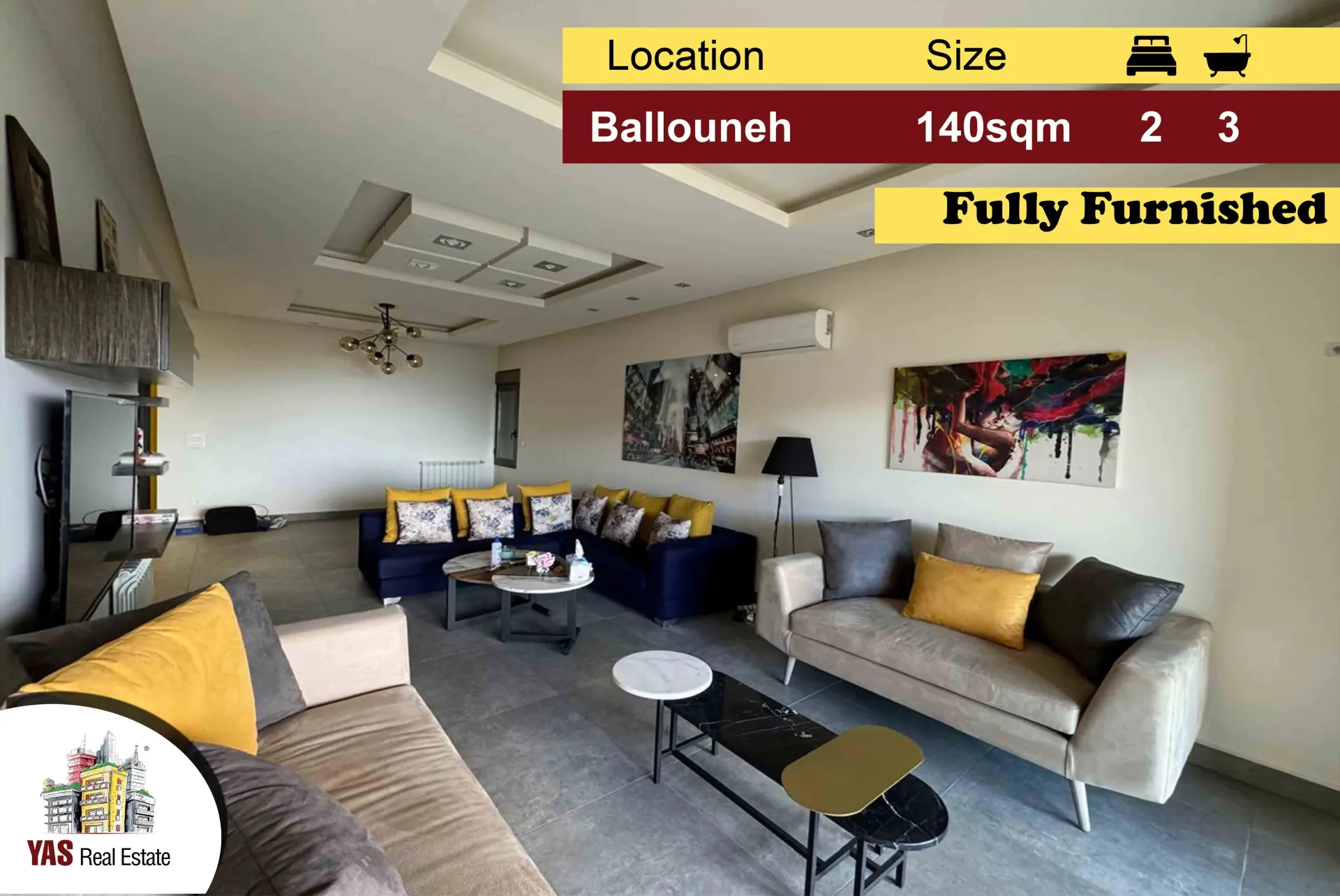 Apartment for Sale in Ballouneh