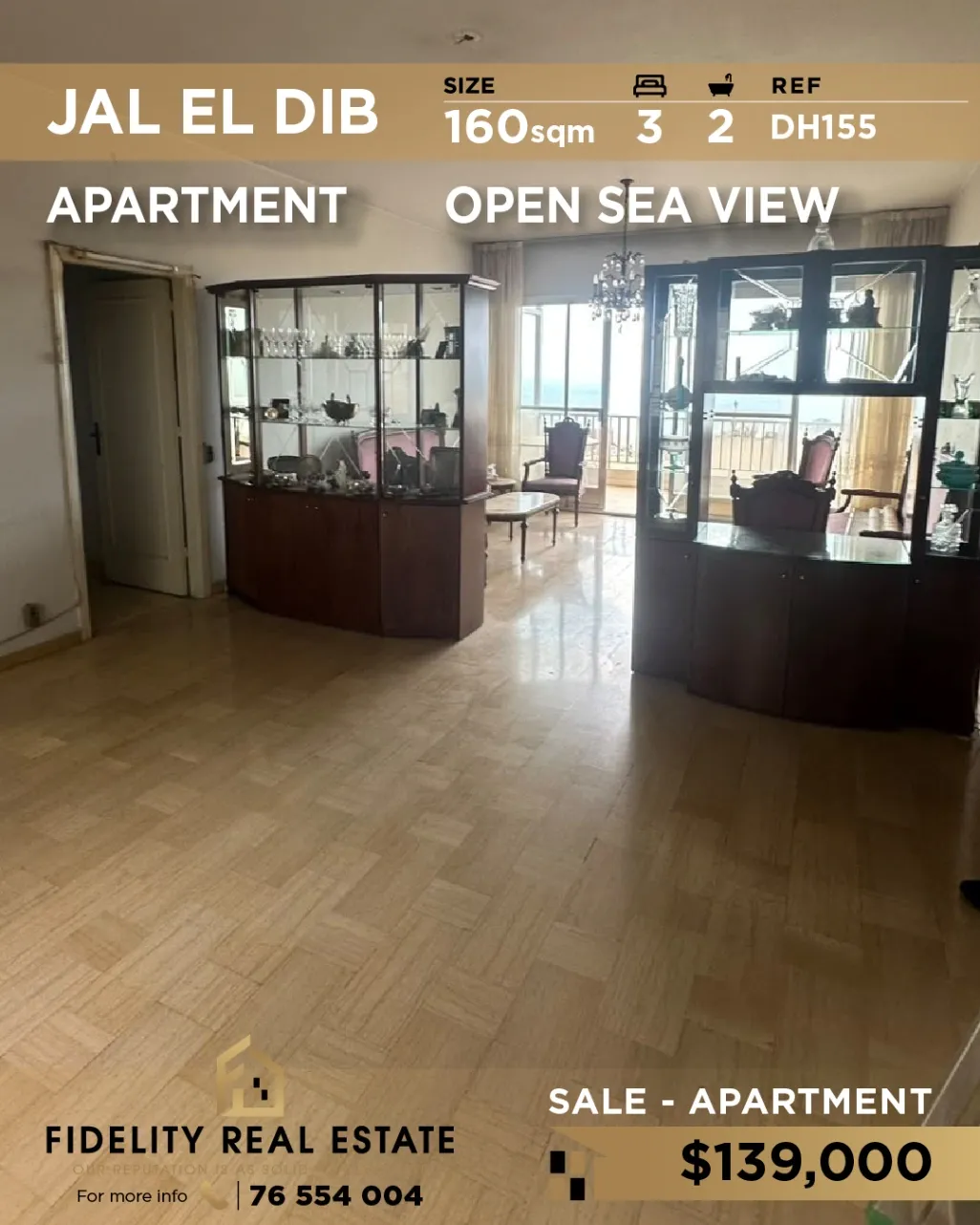 Apartment for sale in Jal El Dib, Lebanon