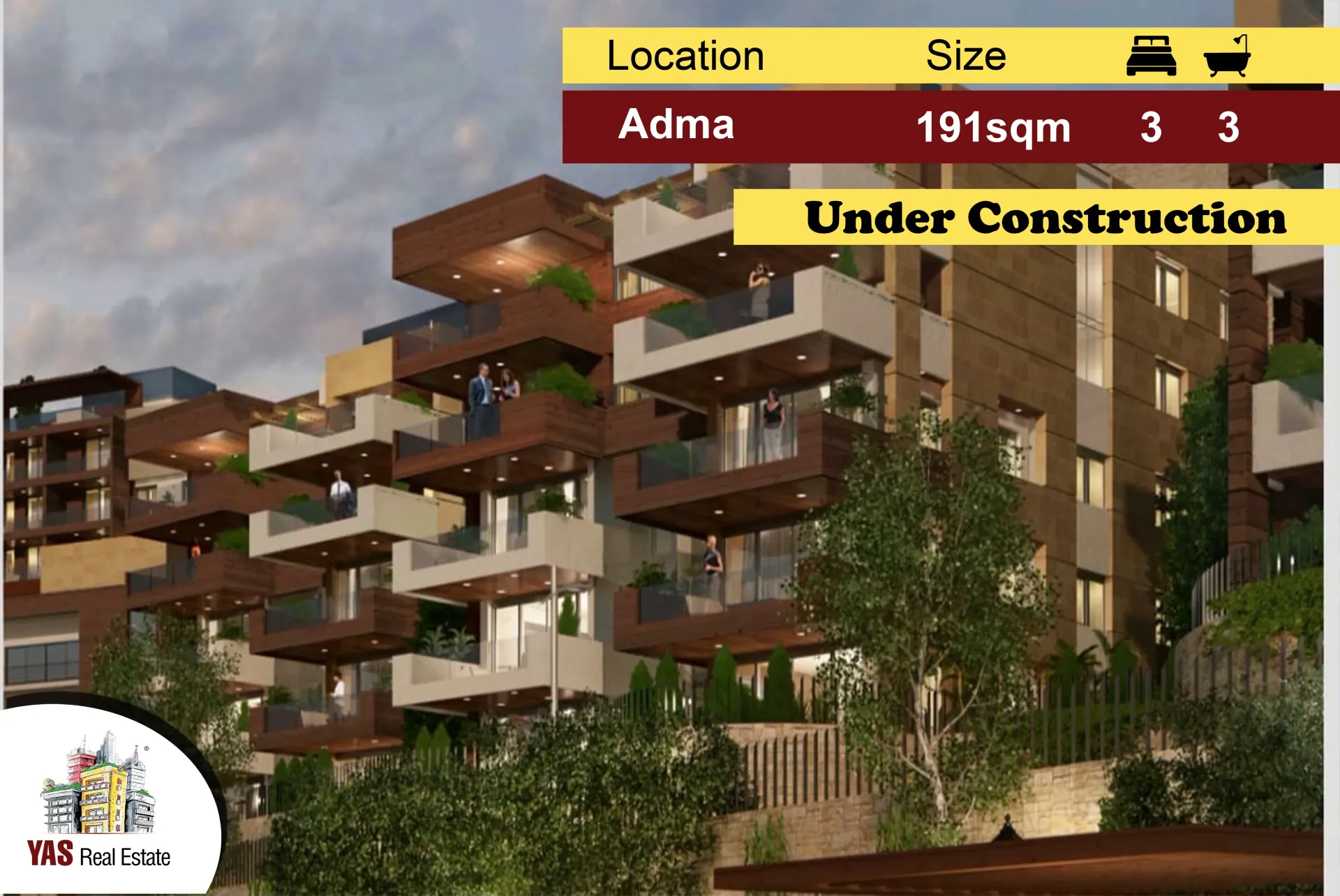 Apartment for Sale in Adma - 3 bed, 3 bath