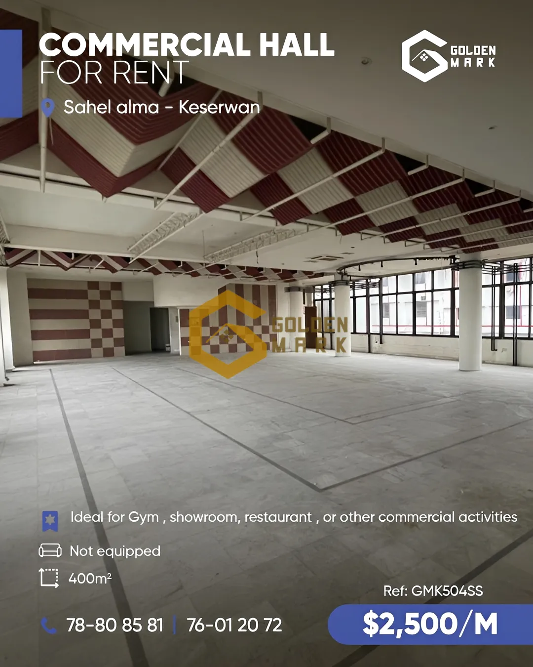 Restaurant for Rent in Sahel Aalma