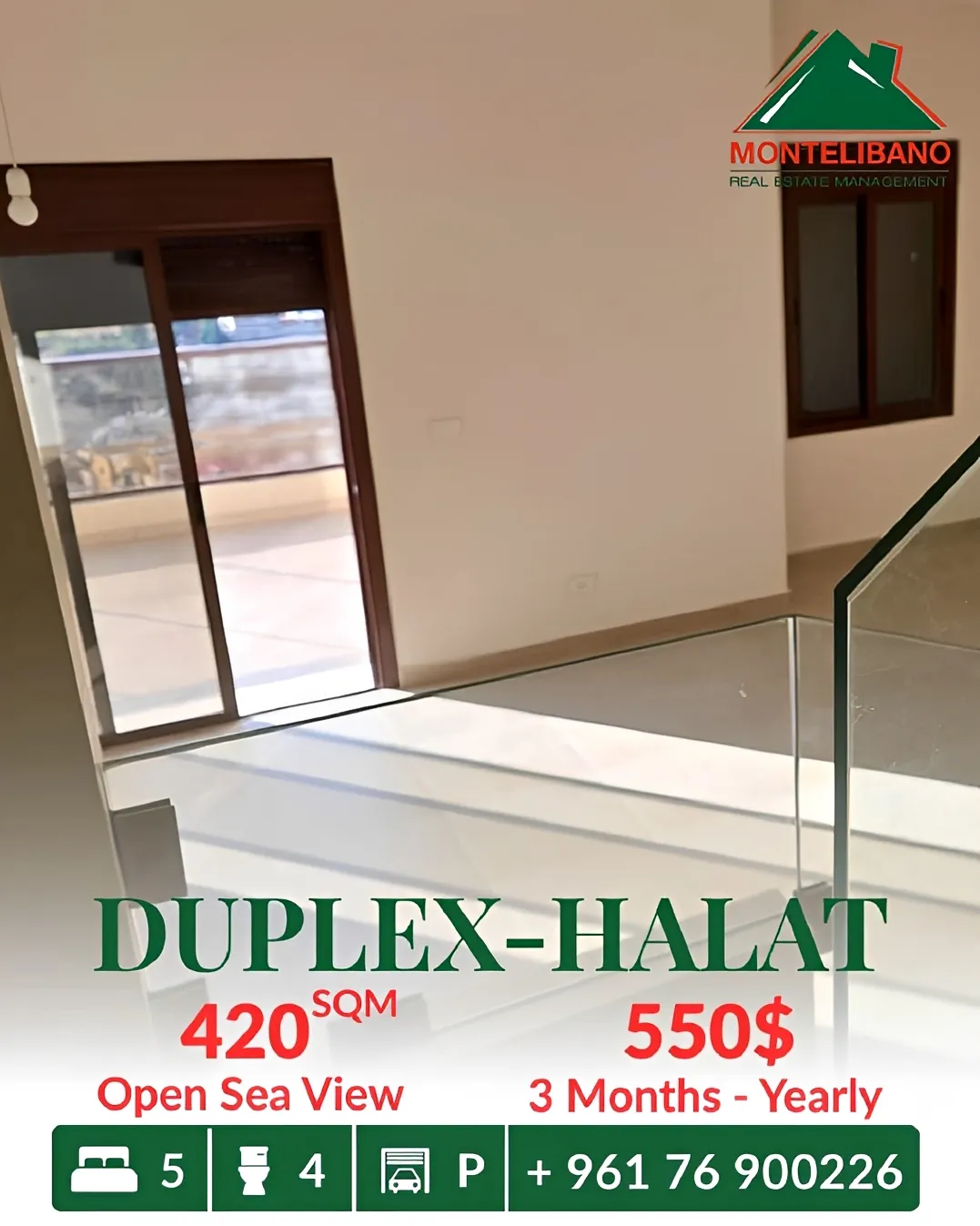 Apartment for rent in Halat