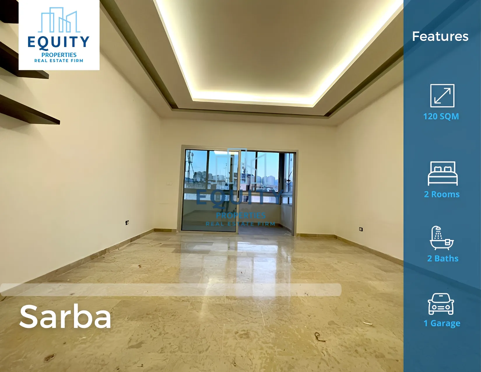 Apartment for Rent in Sarba - 2 bed, 2 bath