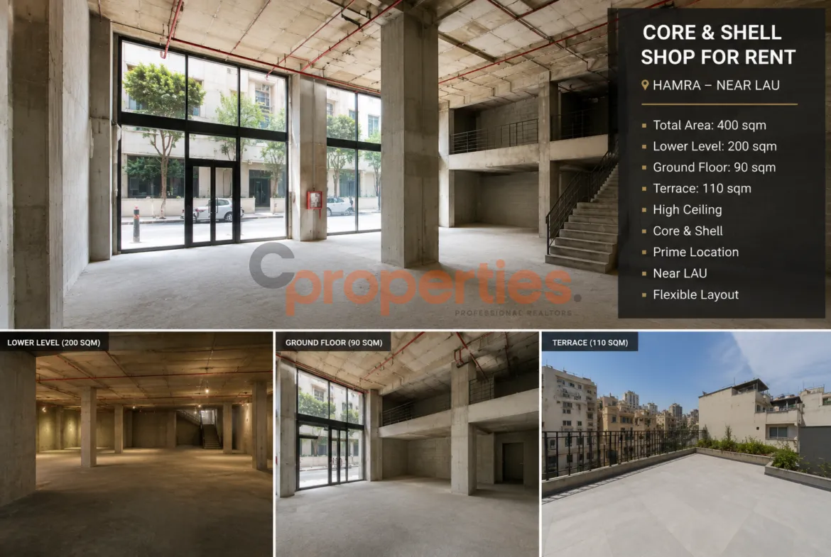 Shop for Rent in Hamra
