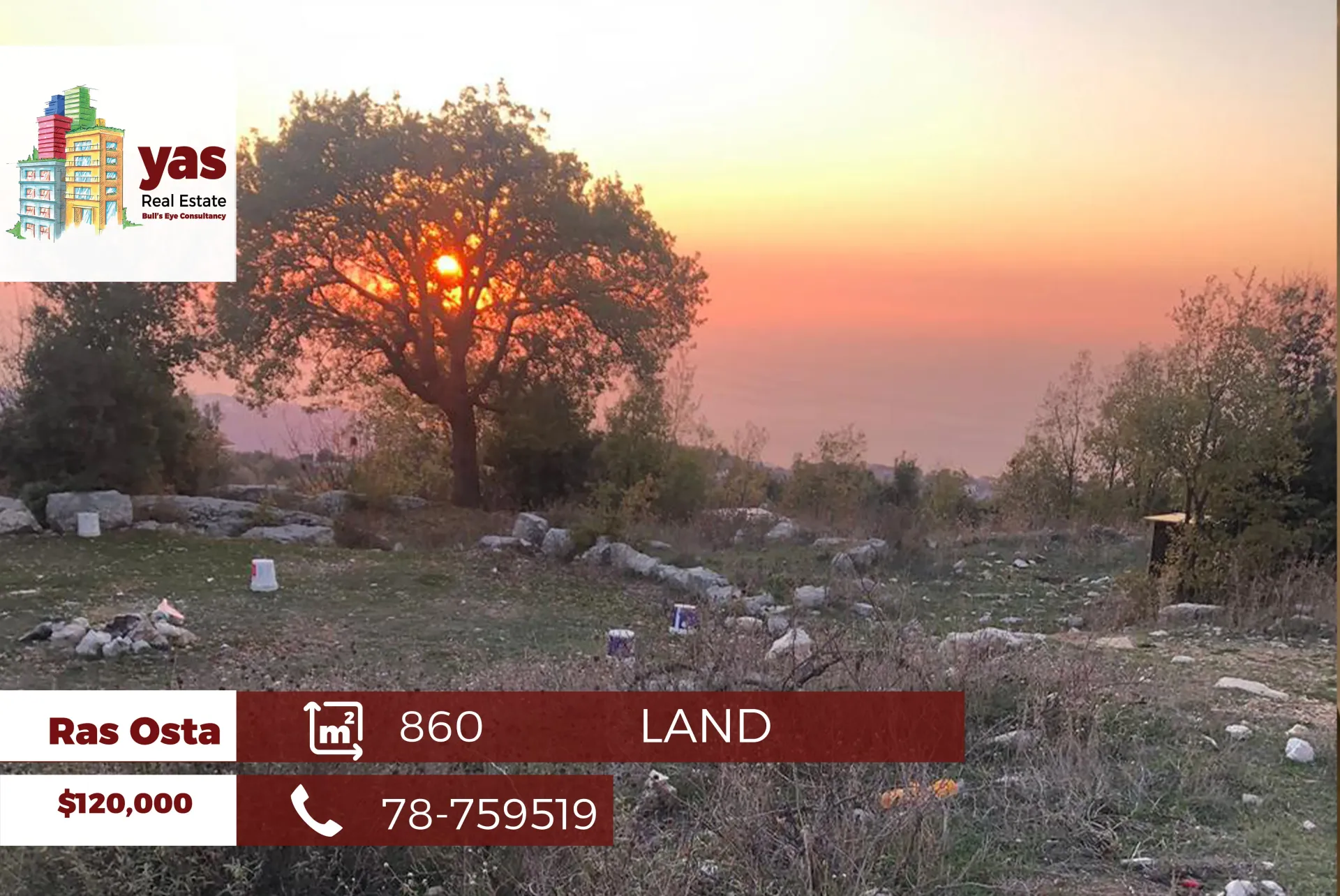 Land for Sale in Ras Osta, Lebanon