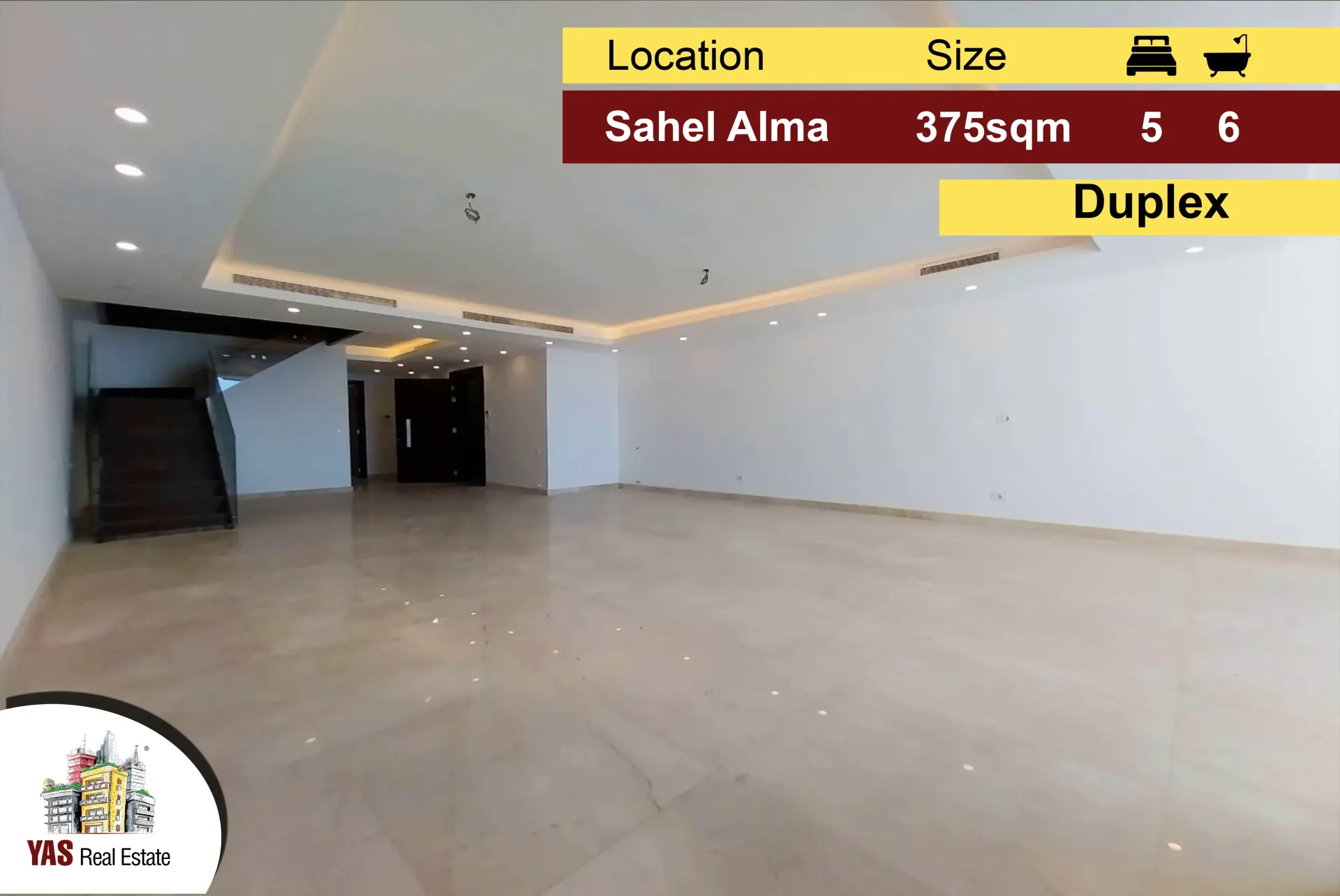 Apartment for Sale in Sahel Alma - 5 bed, 6 bath