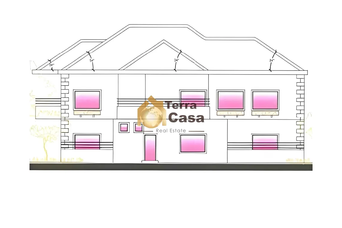 Villa for Sale in Zahle Touaite Prime Location With Stunning Views - 4 bed, 5 bath