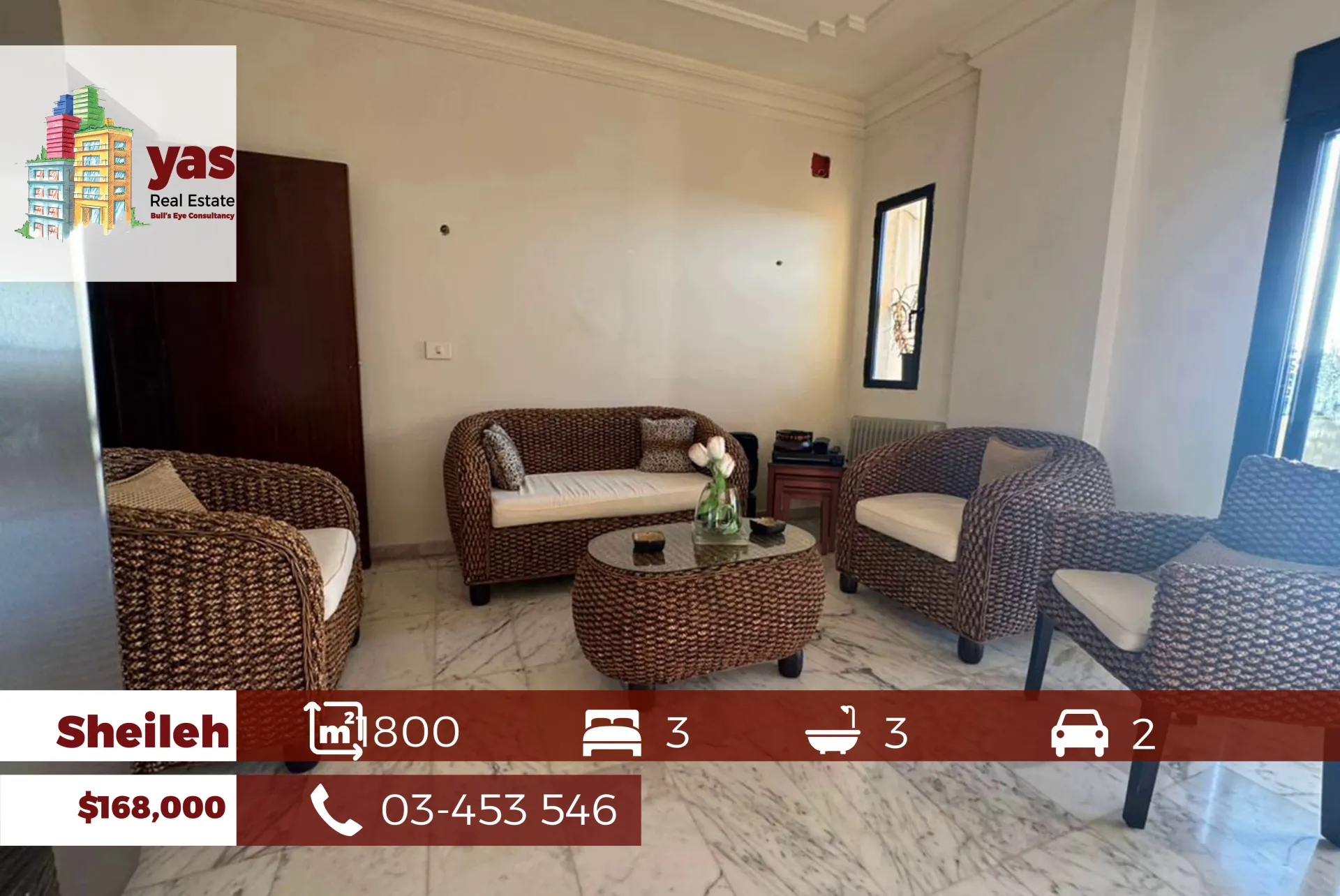 Apartment for Sale in Sehayleh - 3 bed, 3 bath