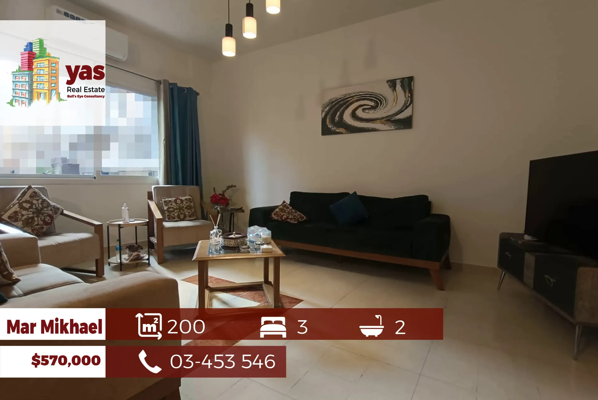 Apartment for Sale in Mar Mikhael