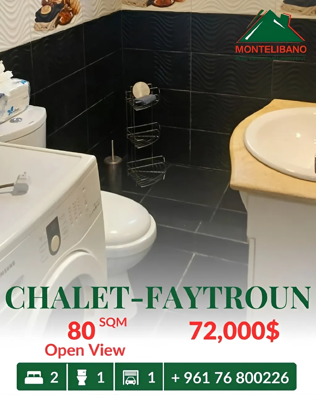 Apartment for sale in Faitroun, Lebanon