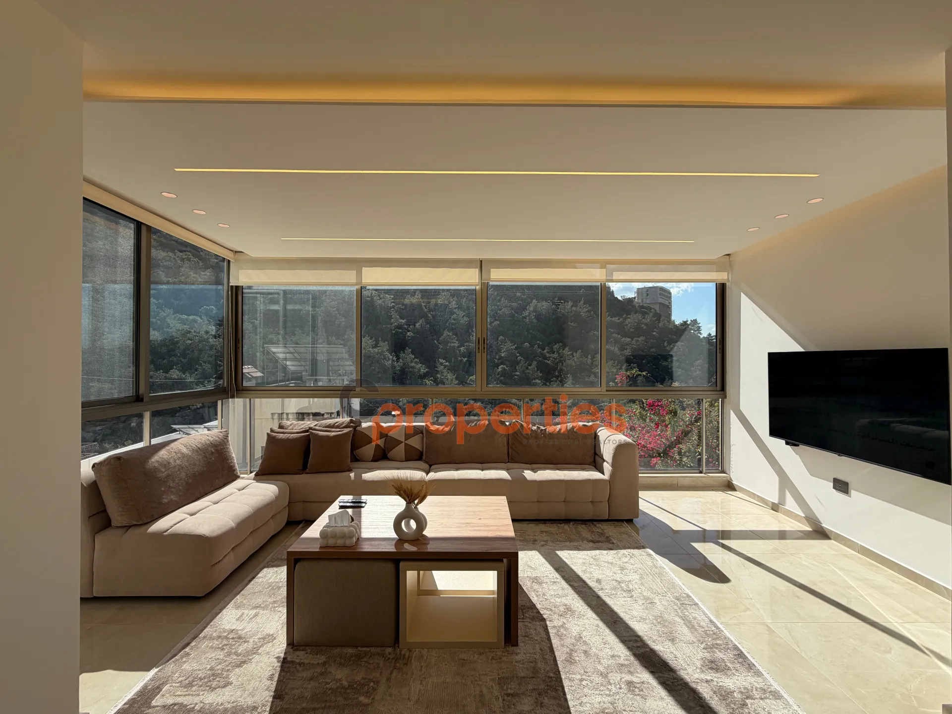 Apartment for rent in Rabweh, Beirut, Lebanon - 3 bed, 3 bath