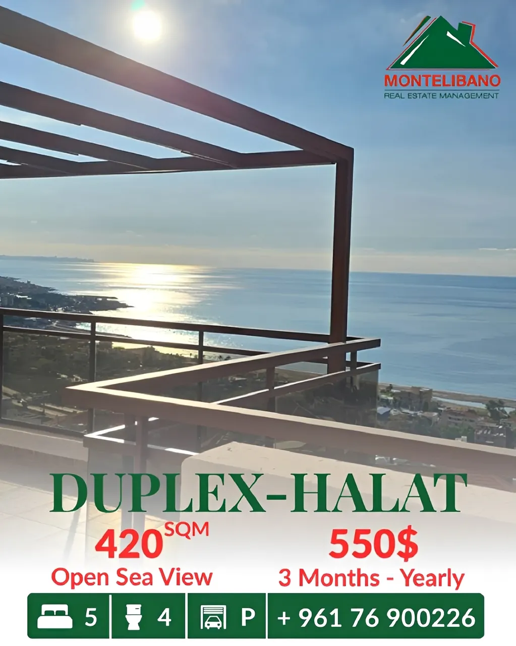 Apartment for rent in Halat