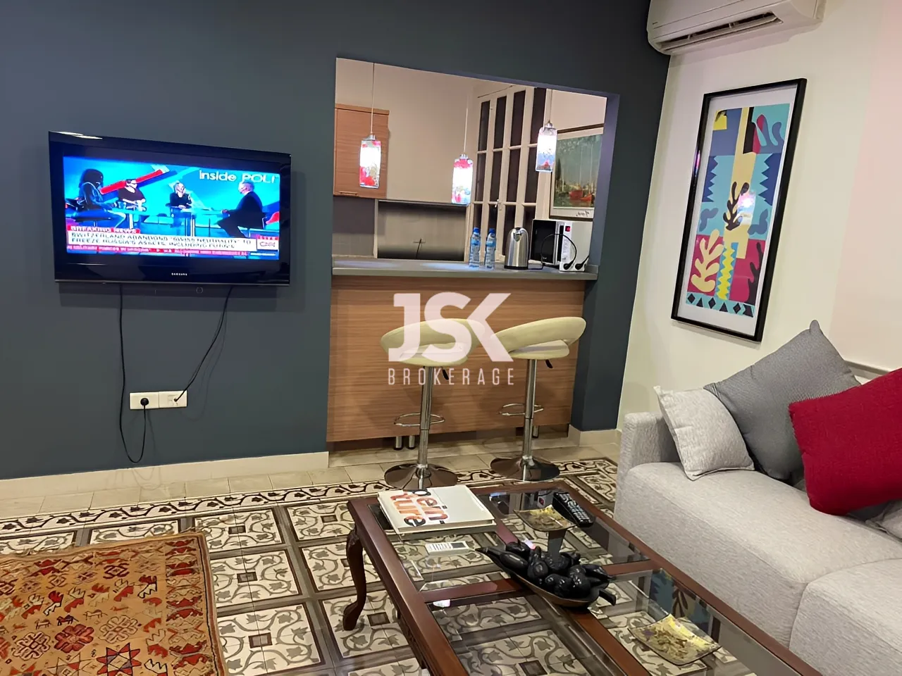 Apartment for rent in Hamra - 2 bed, 1 bath