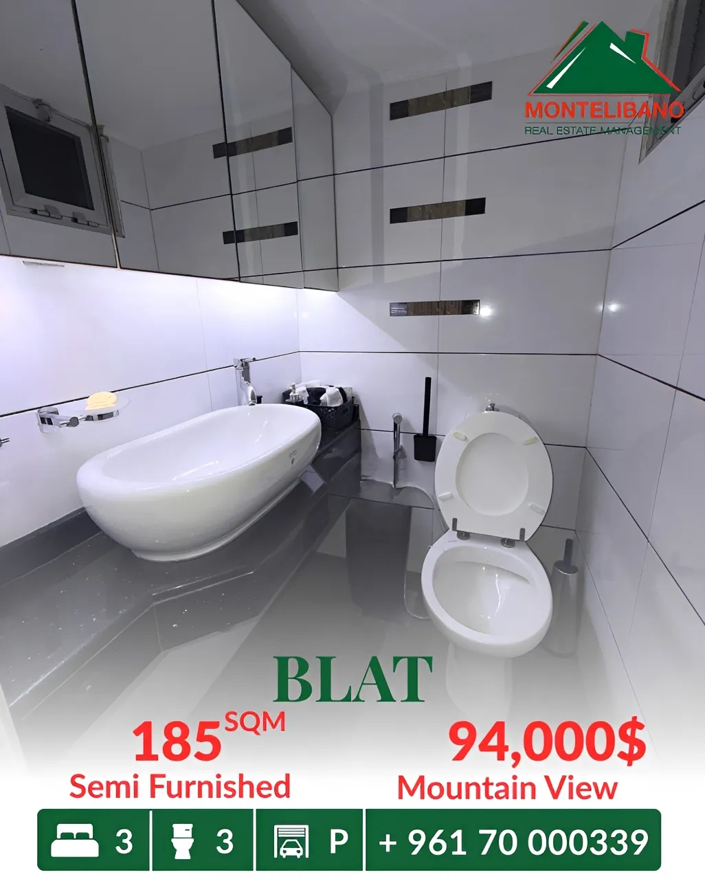 Apartment for sale in Blat