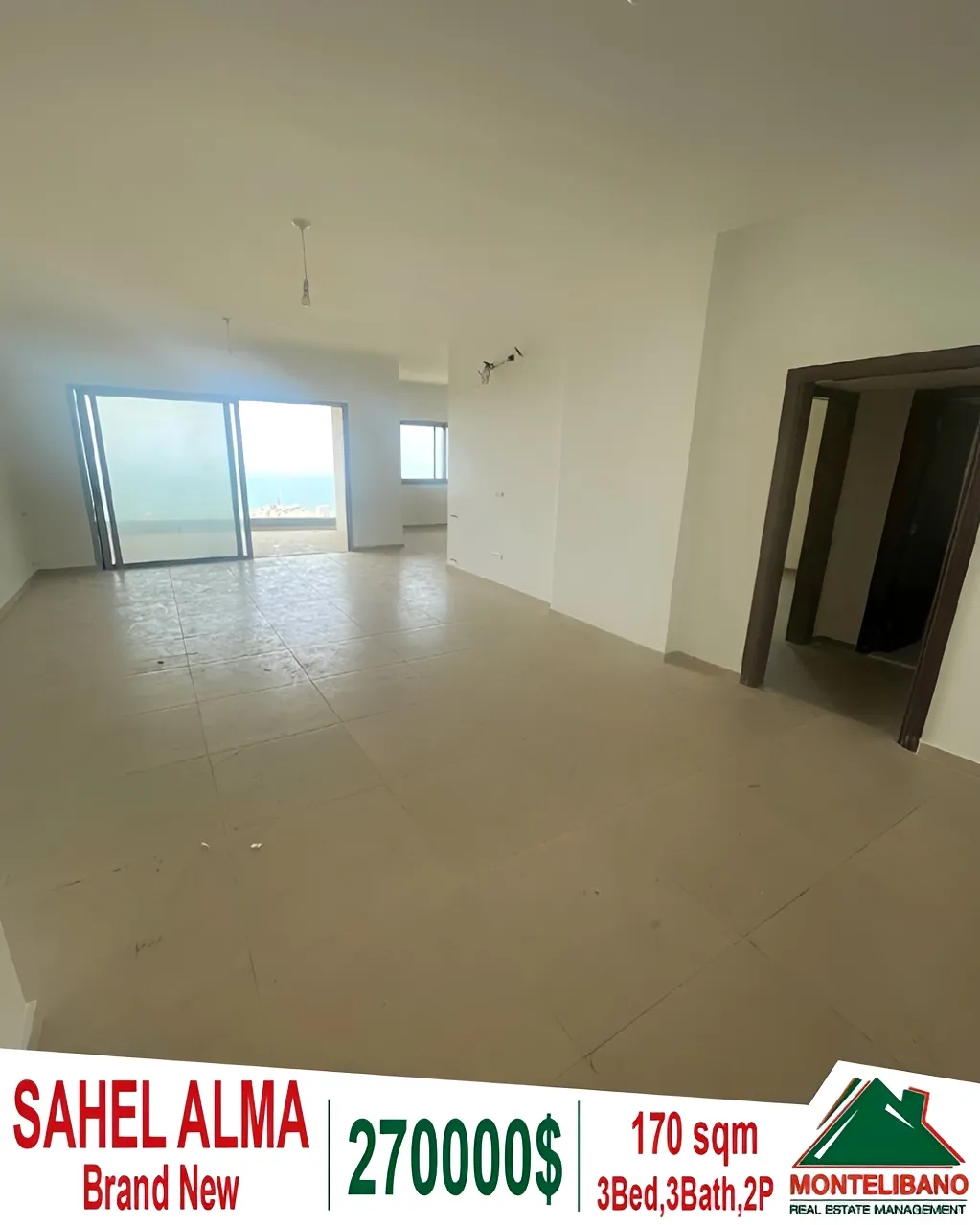 Apartment for Sale in Sahel Aalma, Lebanon - 3 bed, 3 bath