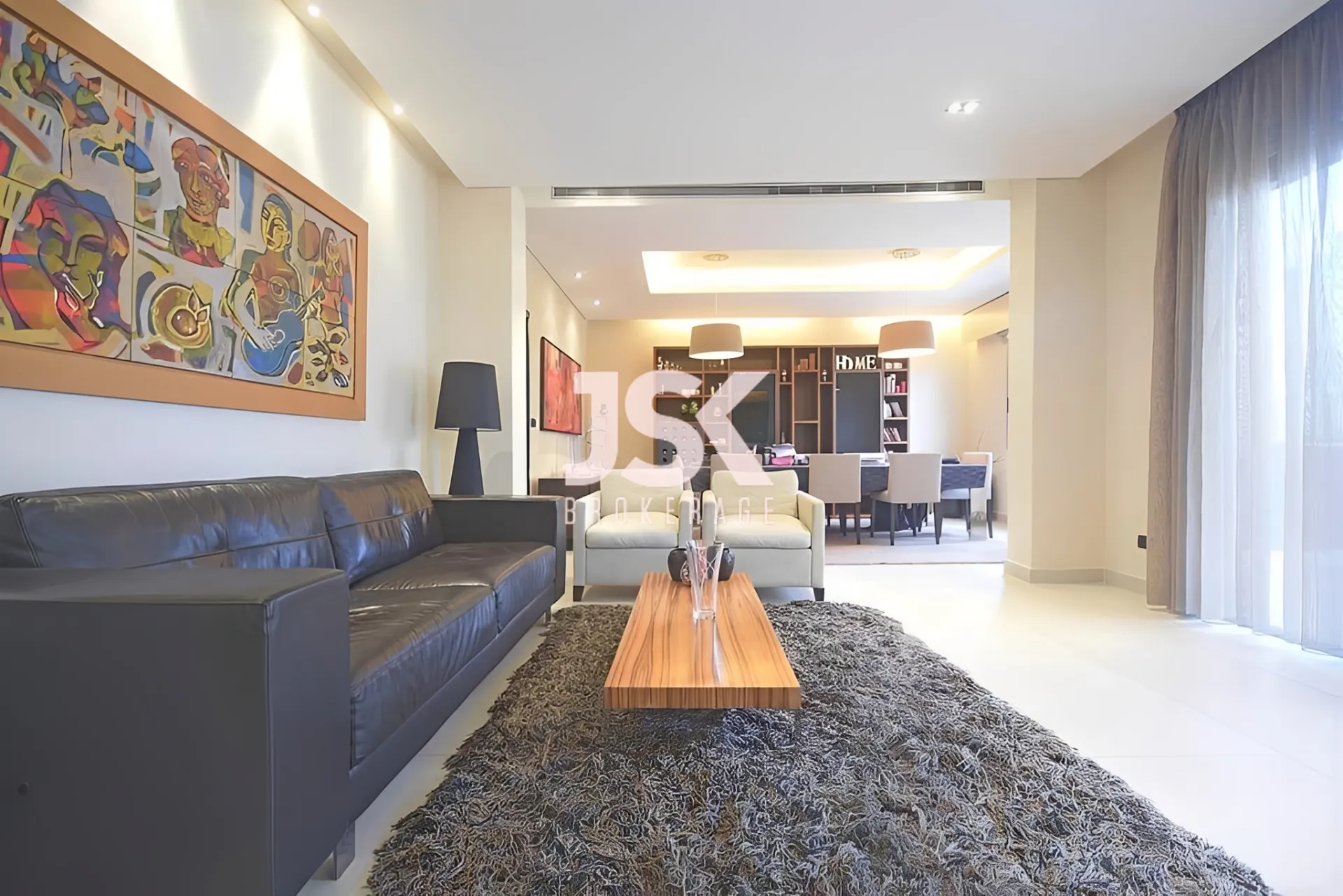 Apartment for Rent in Achrafieh, Syoufi, Lebanon - 3 bed, 3 bath