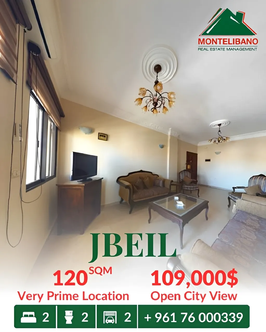 Apartment for sale in Jbeil, Lebanon