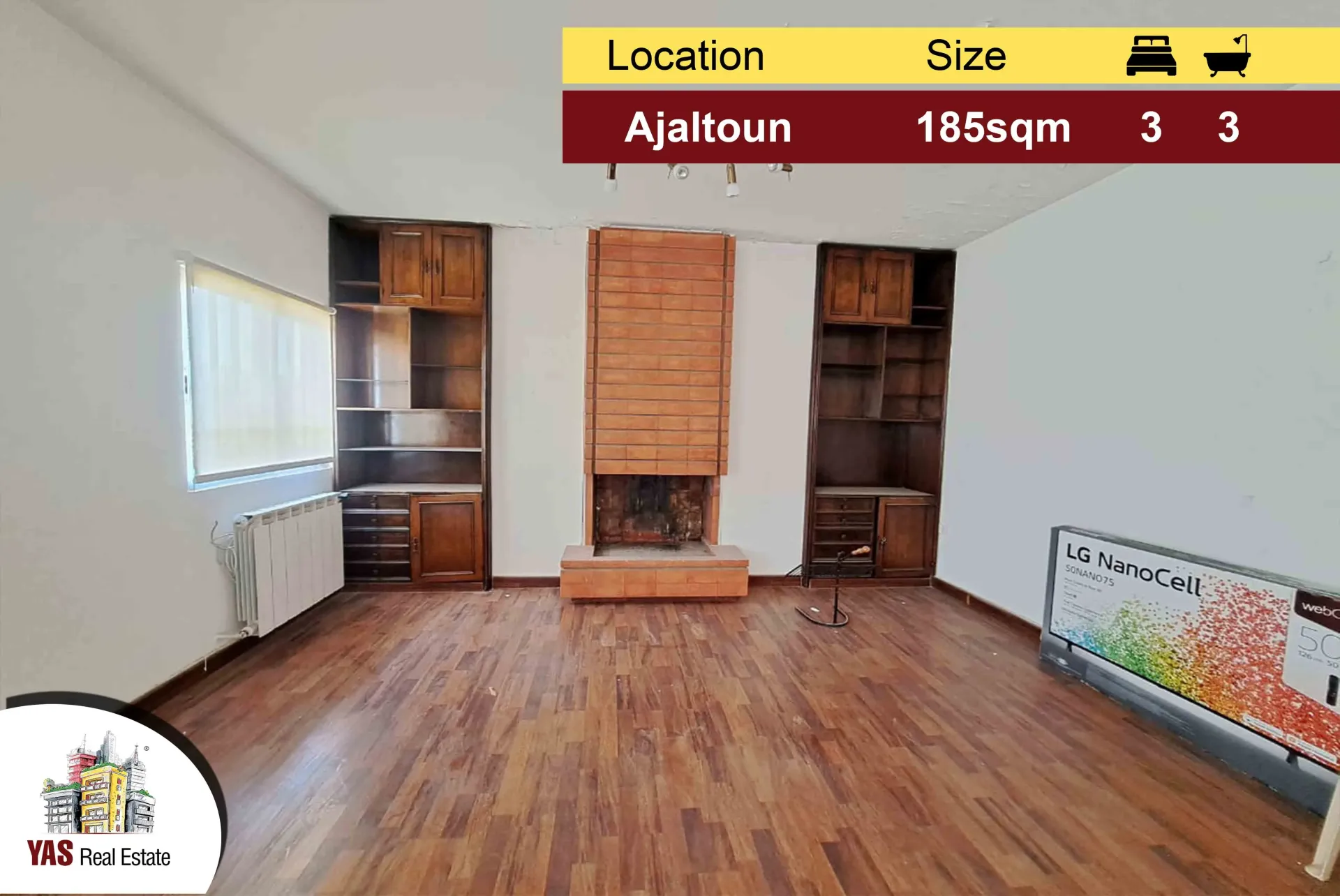 Apartment for Sale in Ajaltoun
