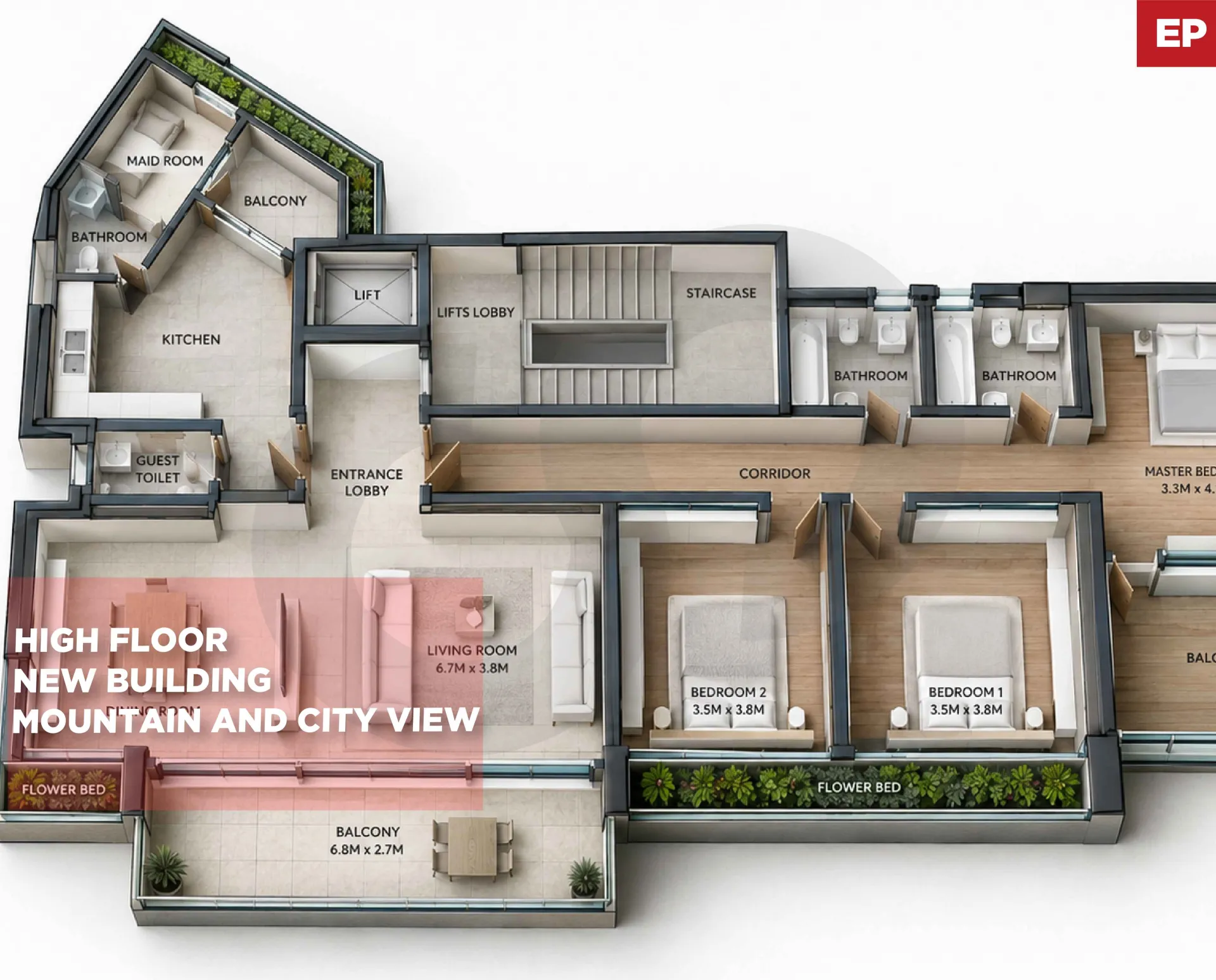 Apartment for Sale in Achrafieh