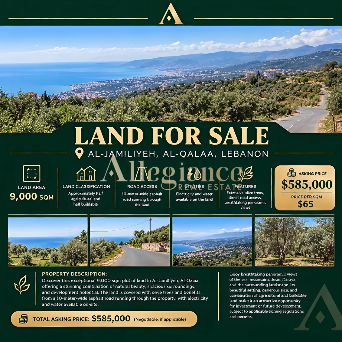 Residential Land for sale in Chouf