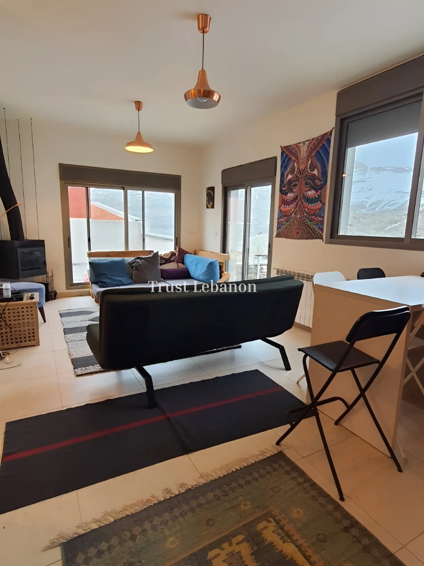 Apartment for rent in Zaarour, Lebanon - 2 bed, 1 bath