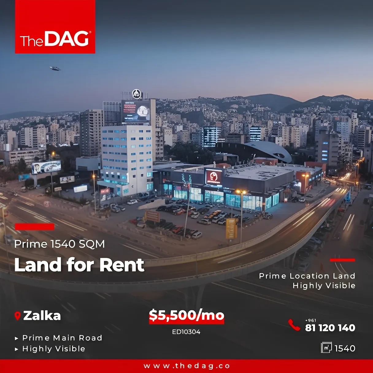 Land for Rent in Jal El Dib, Lebanon