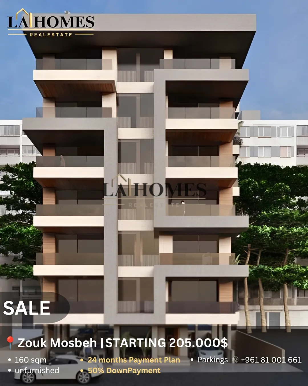 Apartment for sale in Zouk Mosbeh