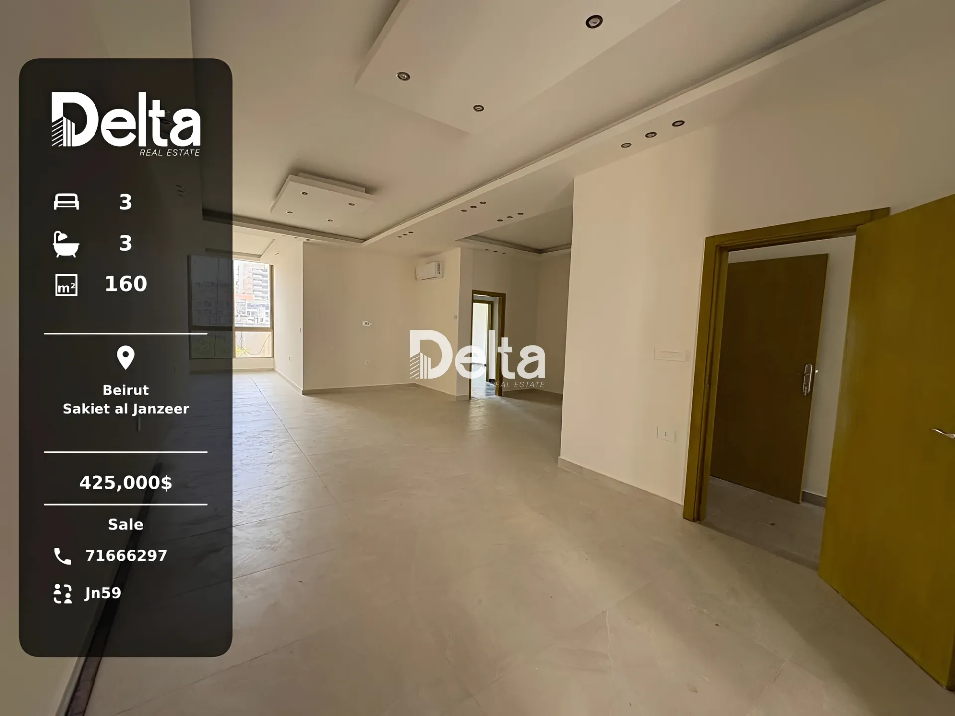 Apartment for sale in Sakiet el janzeer, beirut, lebanon - 3 bed, 3.0 bath