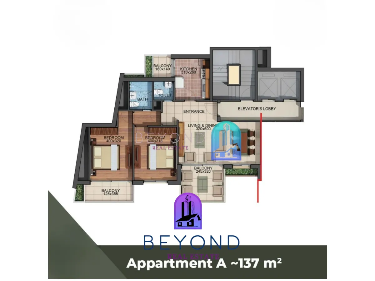 Apartment for sale in Sodeco, Beirut, Lebanon