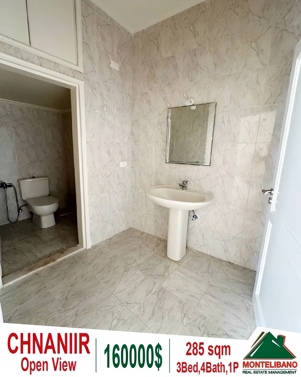 Apartment for Sale in Chnaneir, Lebanon